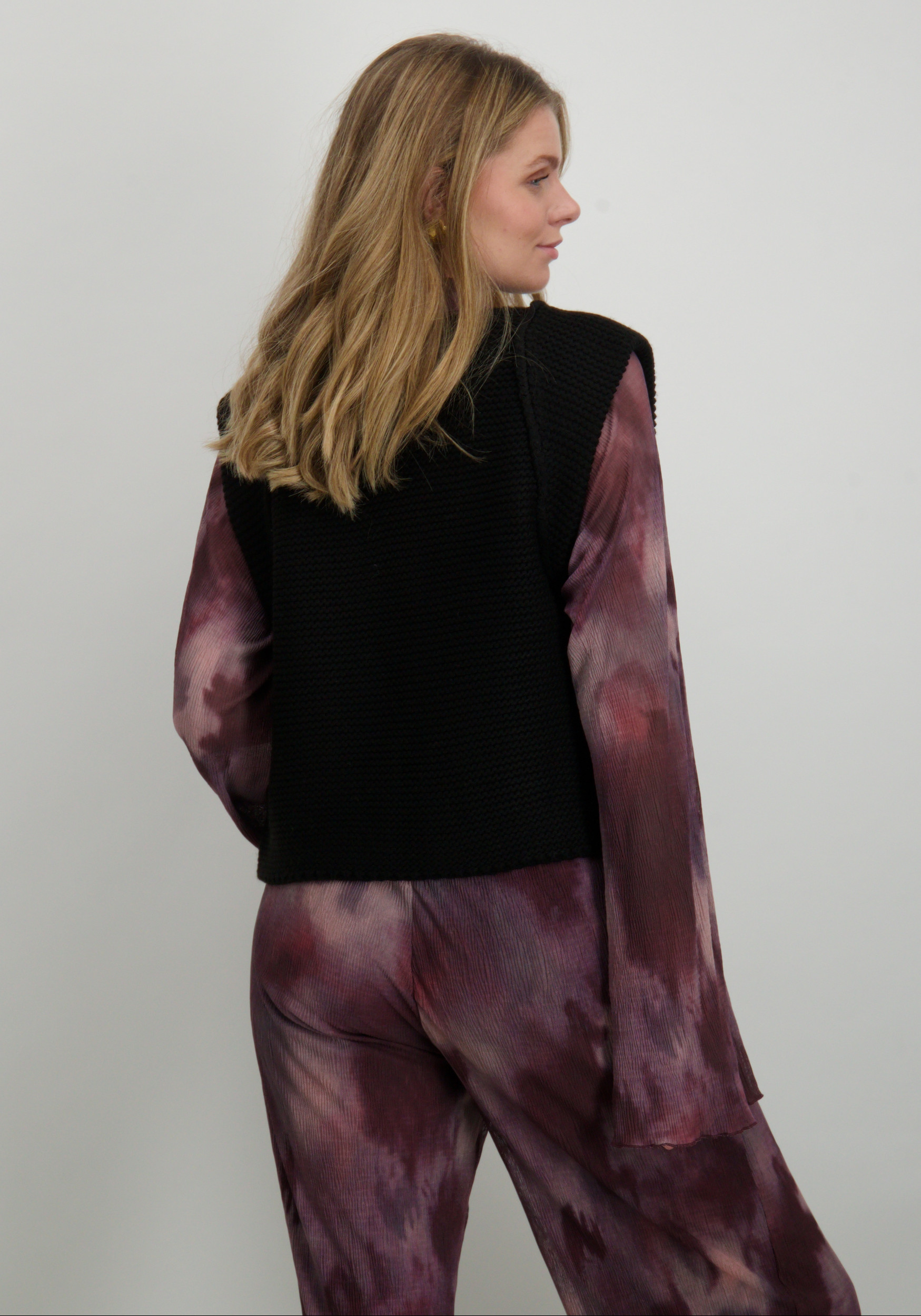 Only Gilet Loui 15307880 Zwart