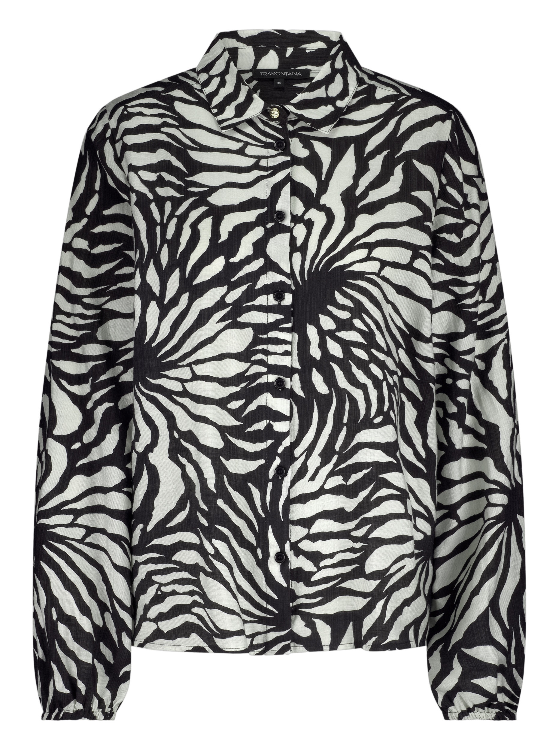 Tramontana Blouse Wildflower C04-17-301 Zwart