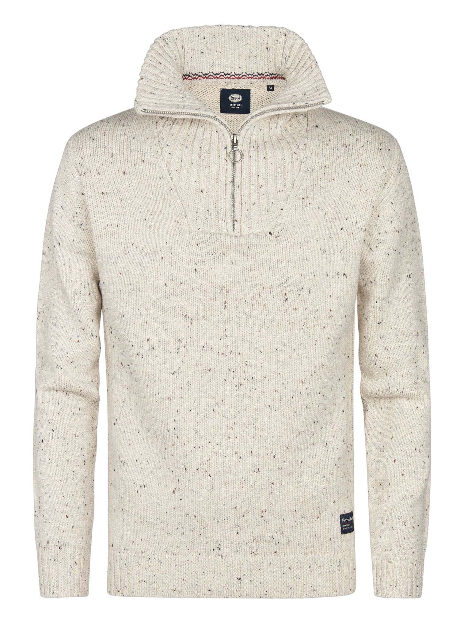 Petrol Trui M-3050-KWC258 Ecru