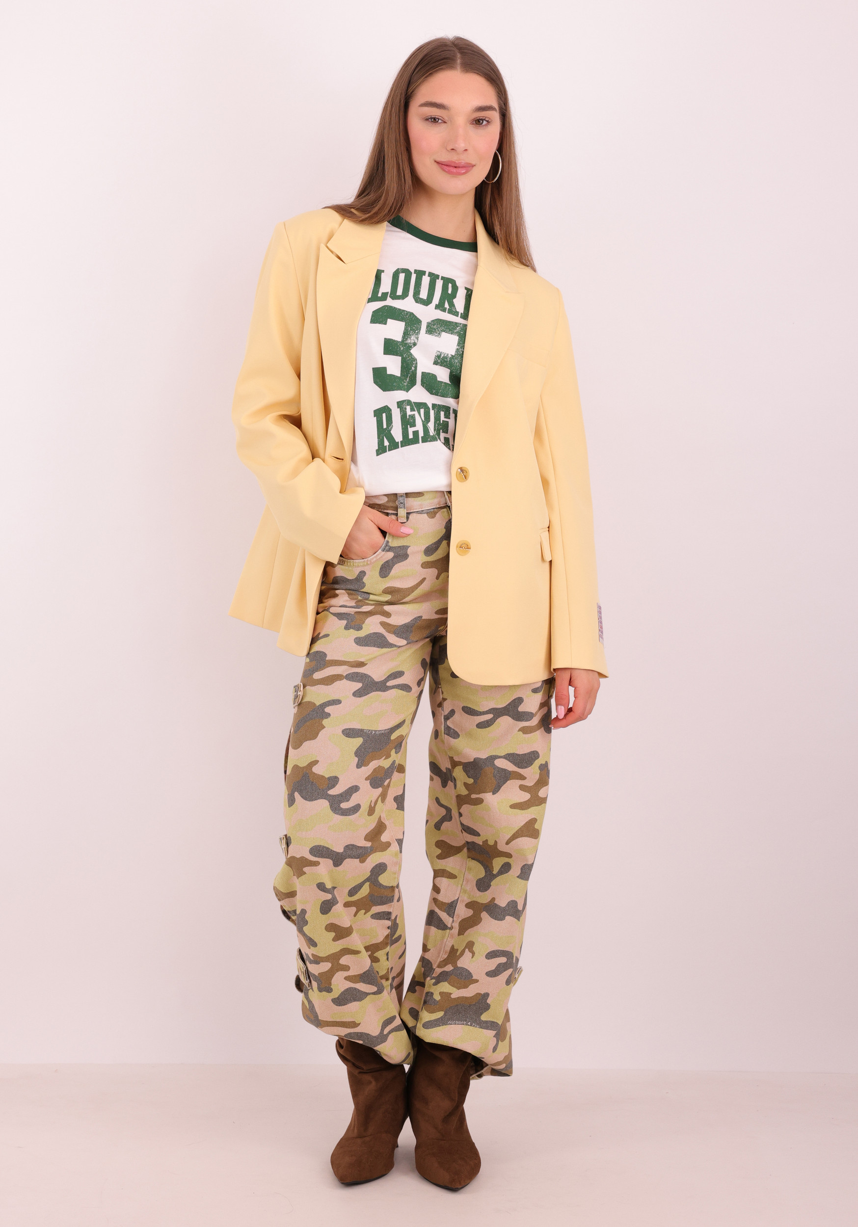 Harper & Yve Blazer Anna SS6N222 Licht geel