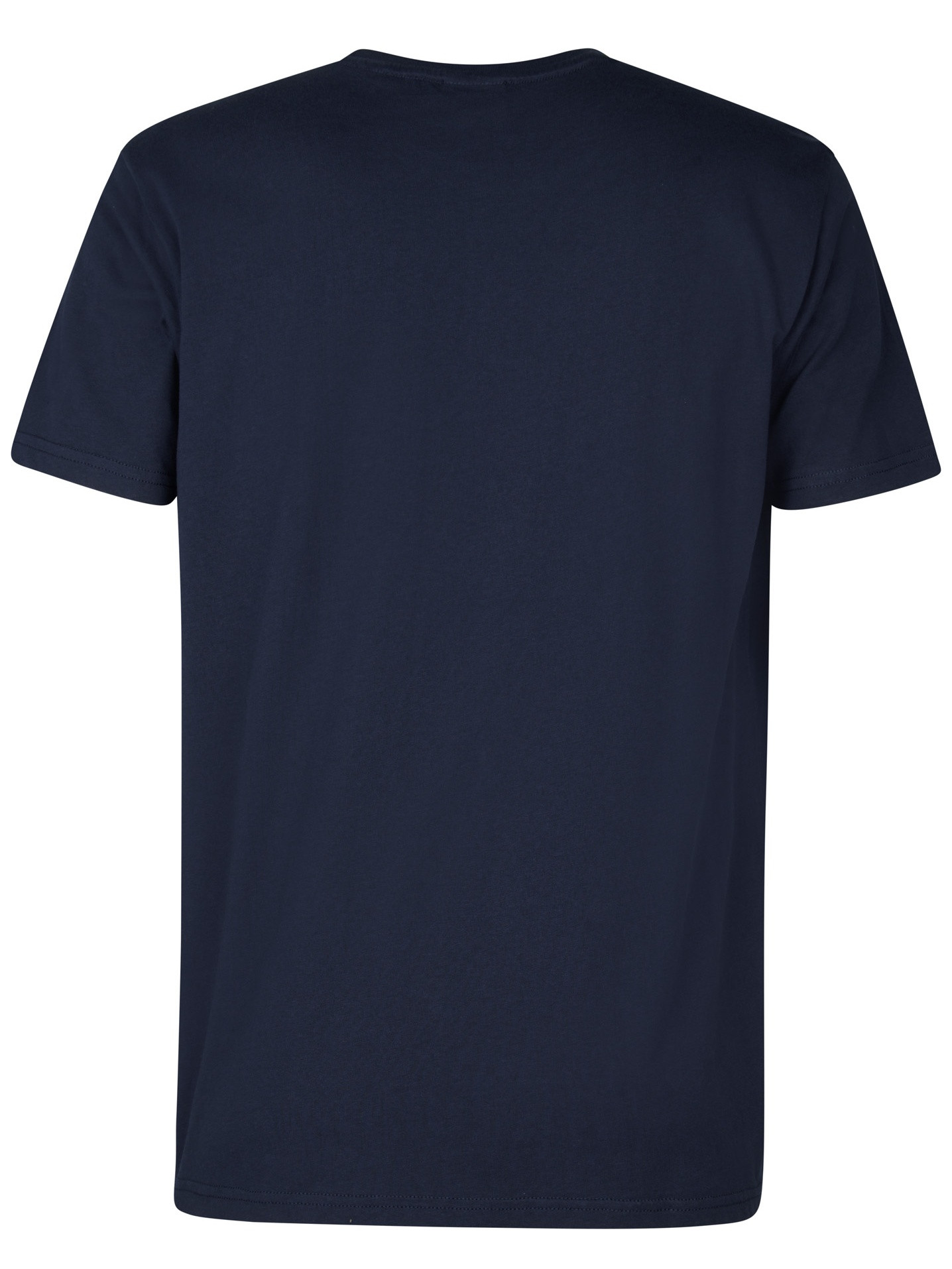 Petrol T-shirt Classic print M-1050-TSR117 Donker blauw