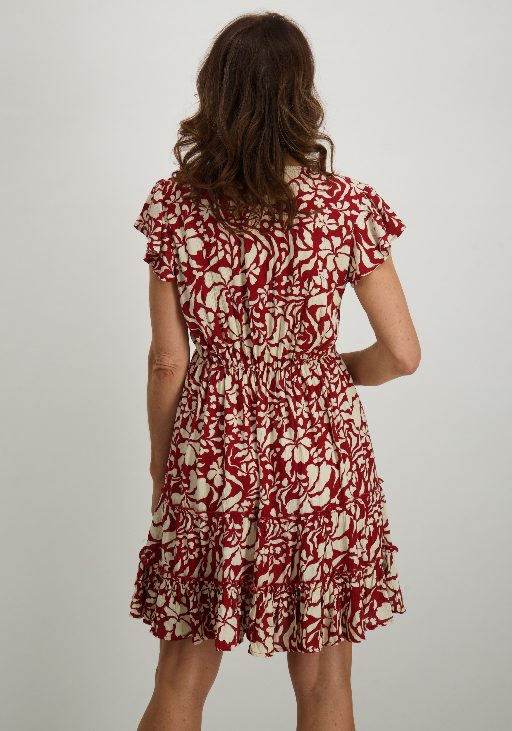 Only Jurk Claudette 15320419 Steenrood