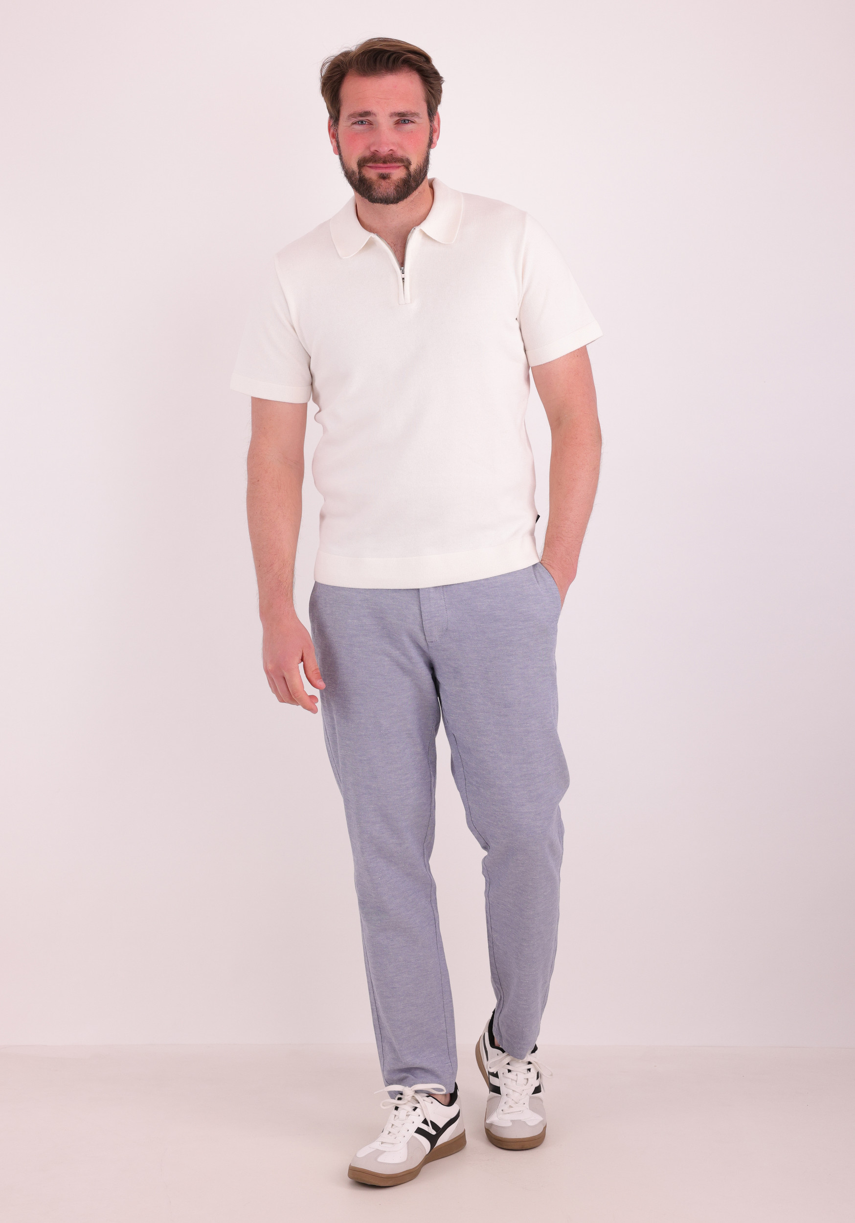 JACK & JONES Polo Milano 12295861 Wolwit-ecru