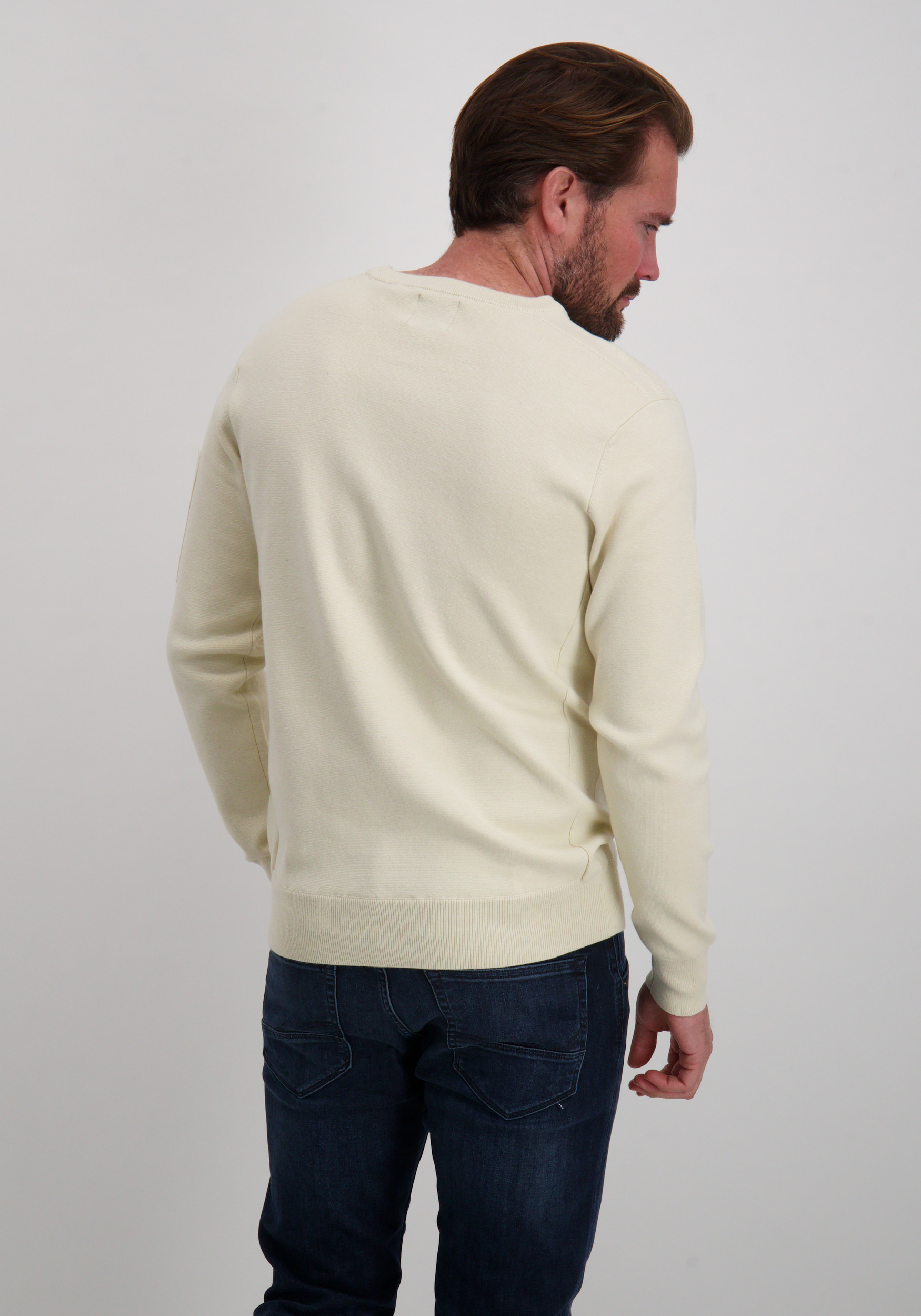 Petrol Trui M-3050-KWR249 Ecru