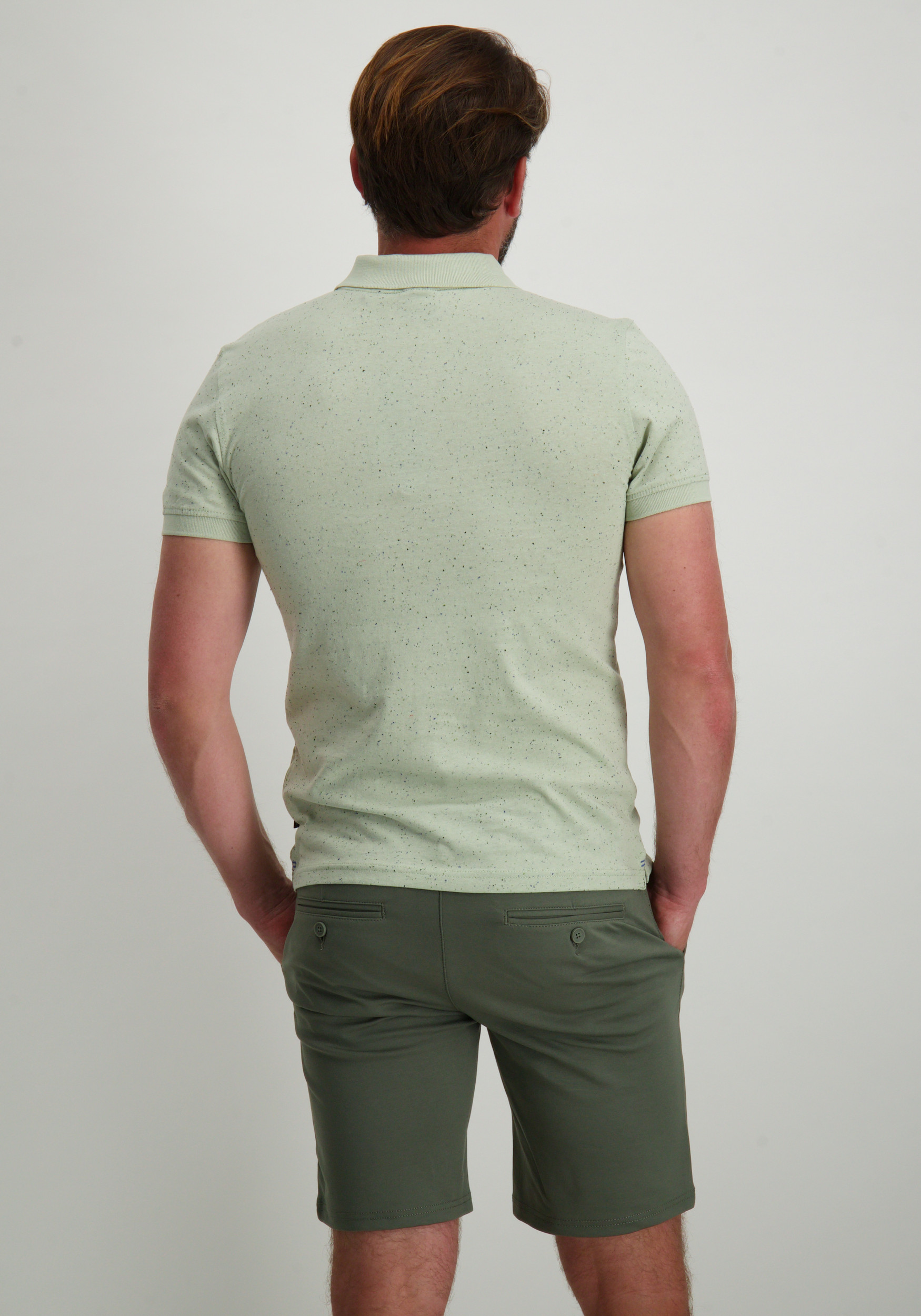 Petrol Polo met logo M-1050-POL903 Licht groen