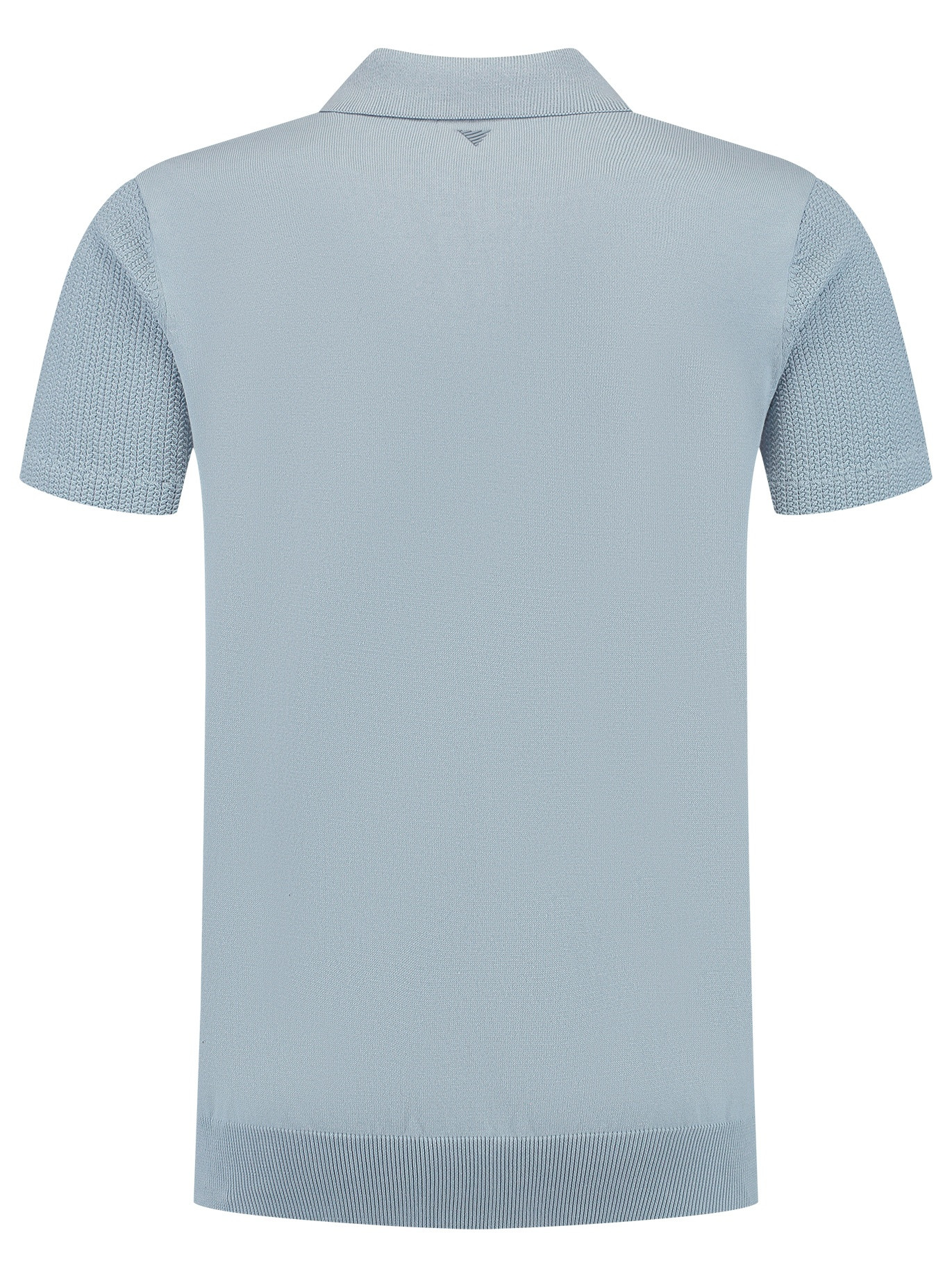Pure White Polo 25010815 Blauw