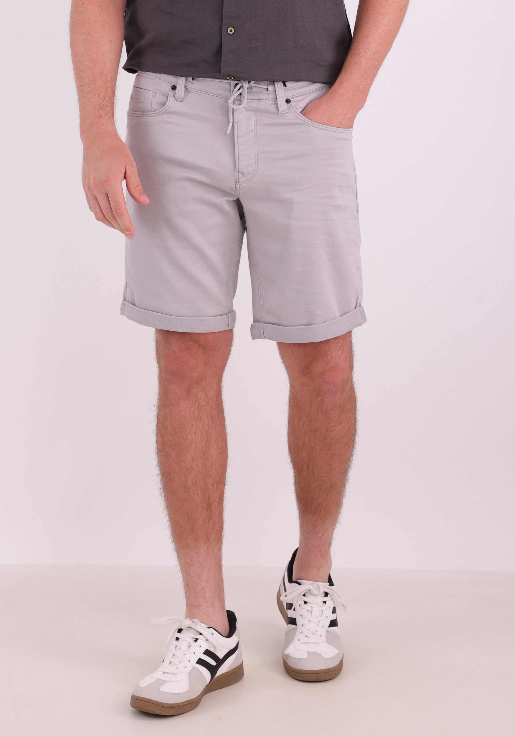 PME Legend Korte broek Nightflight PSH2604657 Licht grijs