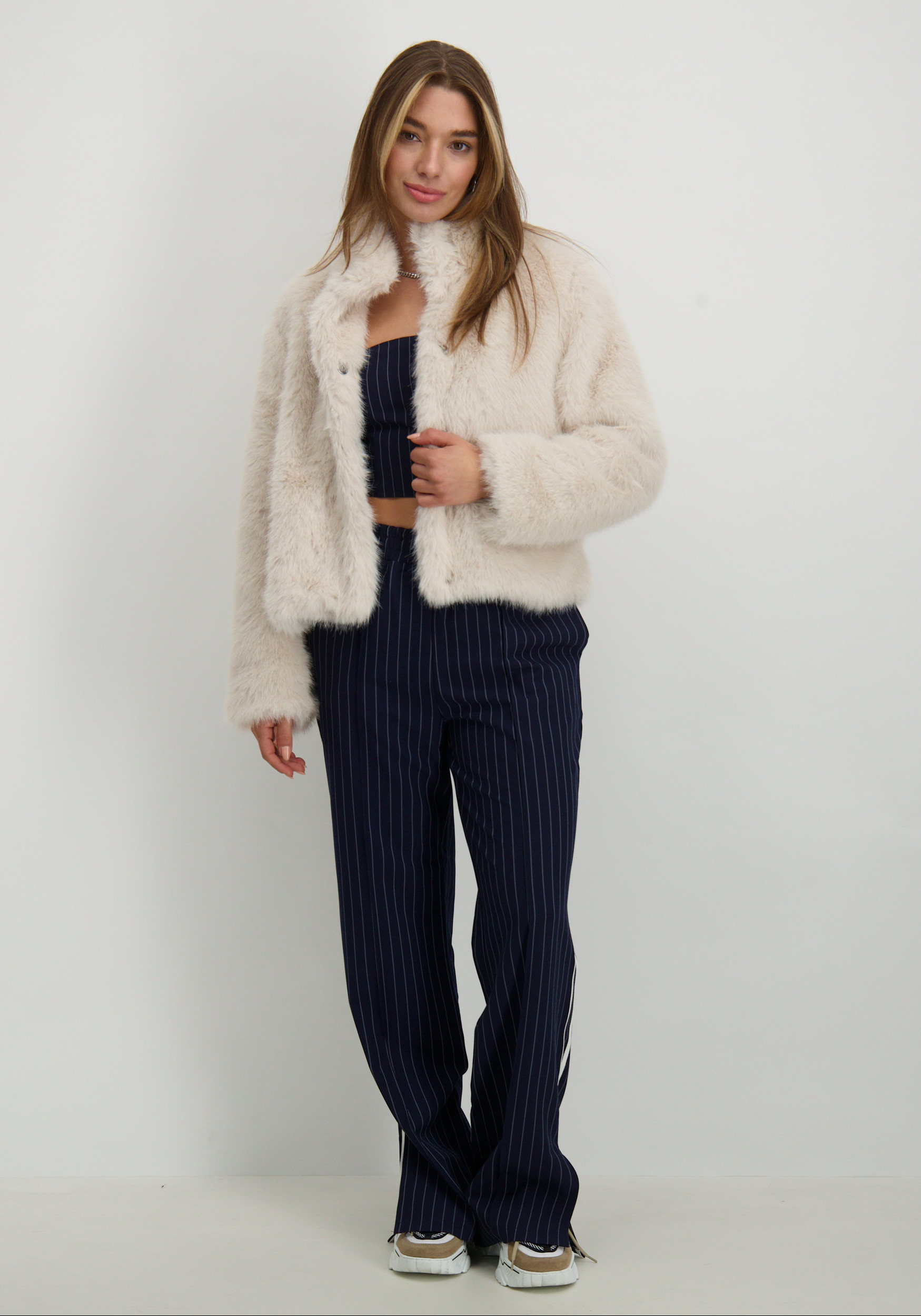 Vero moda Winterjas Monroe 10315328 Beige