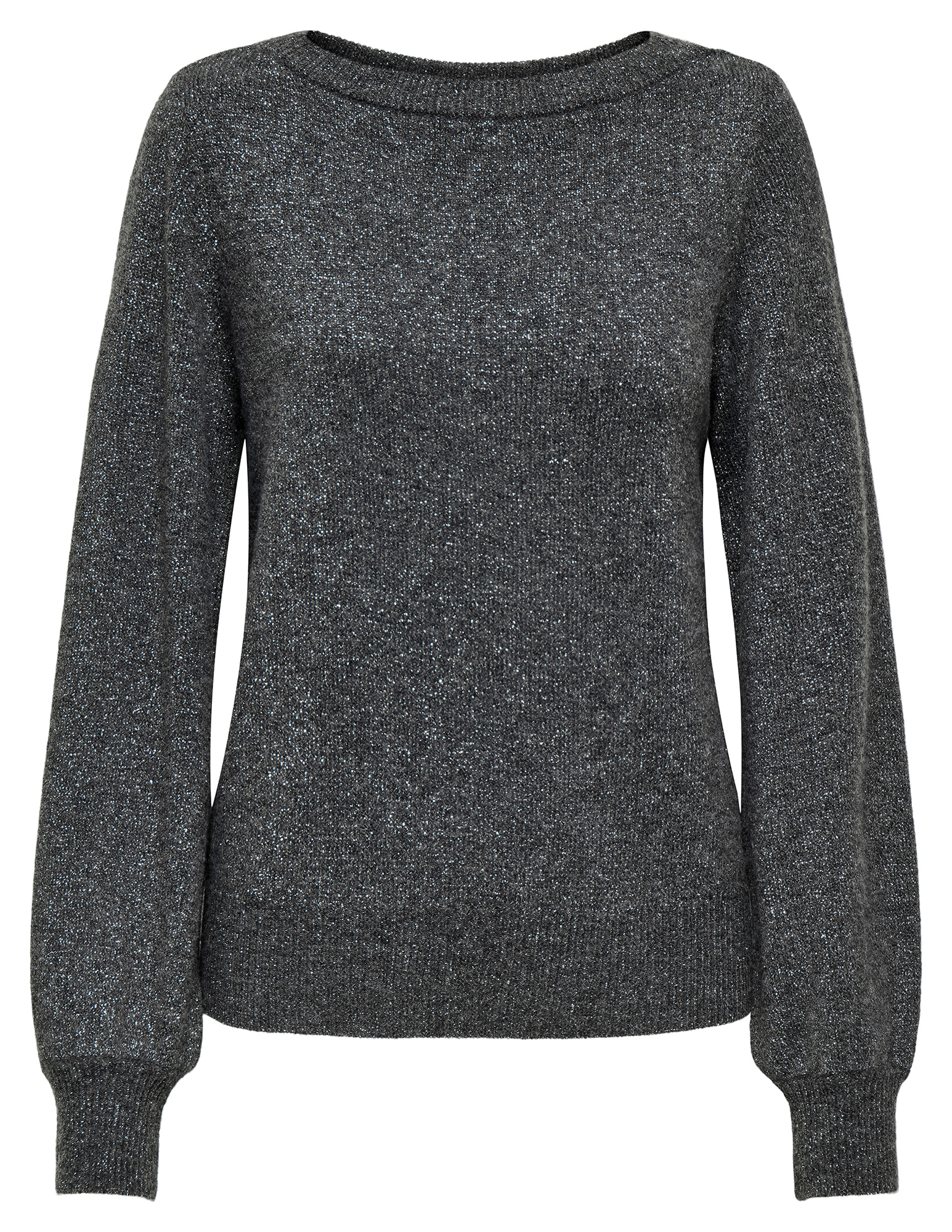 Jacqueline de jonge Trui Rue Glitter 15330648 Donker Grijs