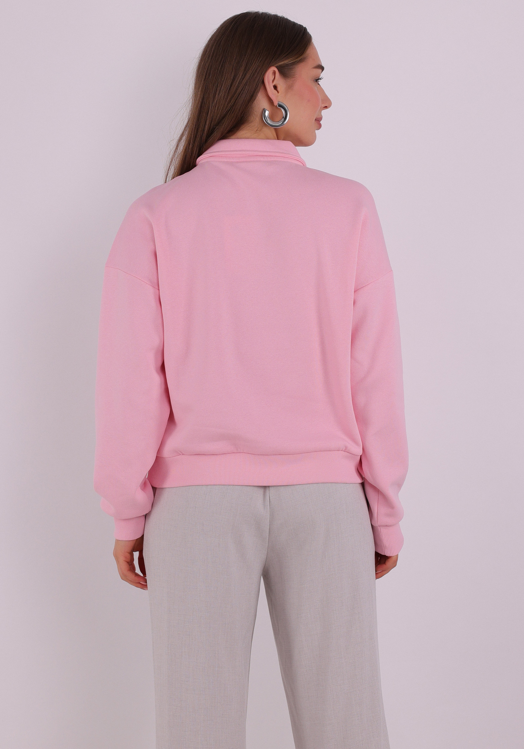 Only Polo sweater Agnes 15378310 Licht rose