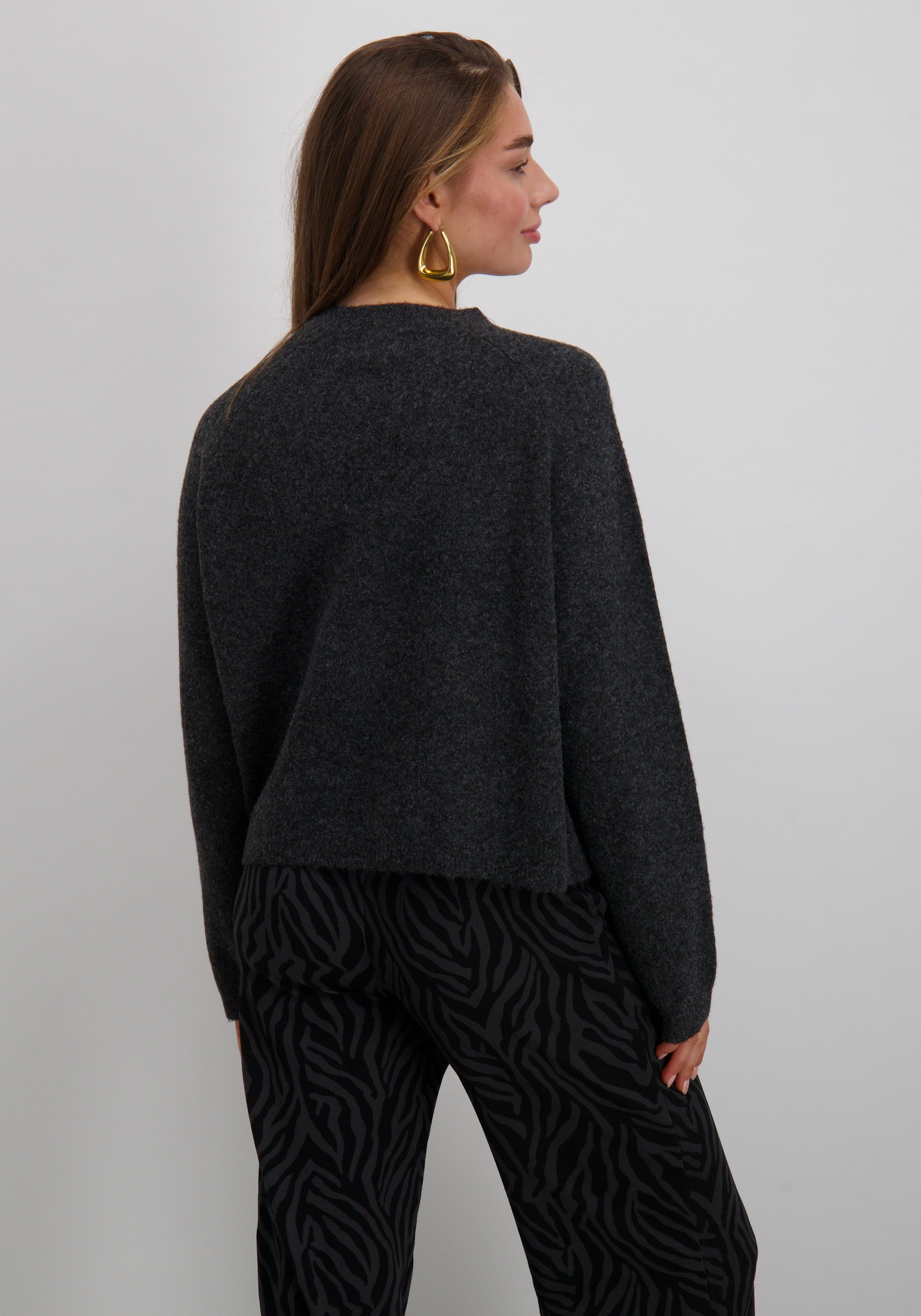 Only Vest Piemonte 15344118 Donker Grijs