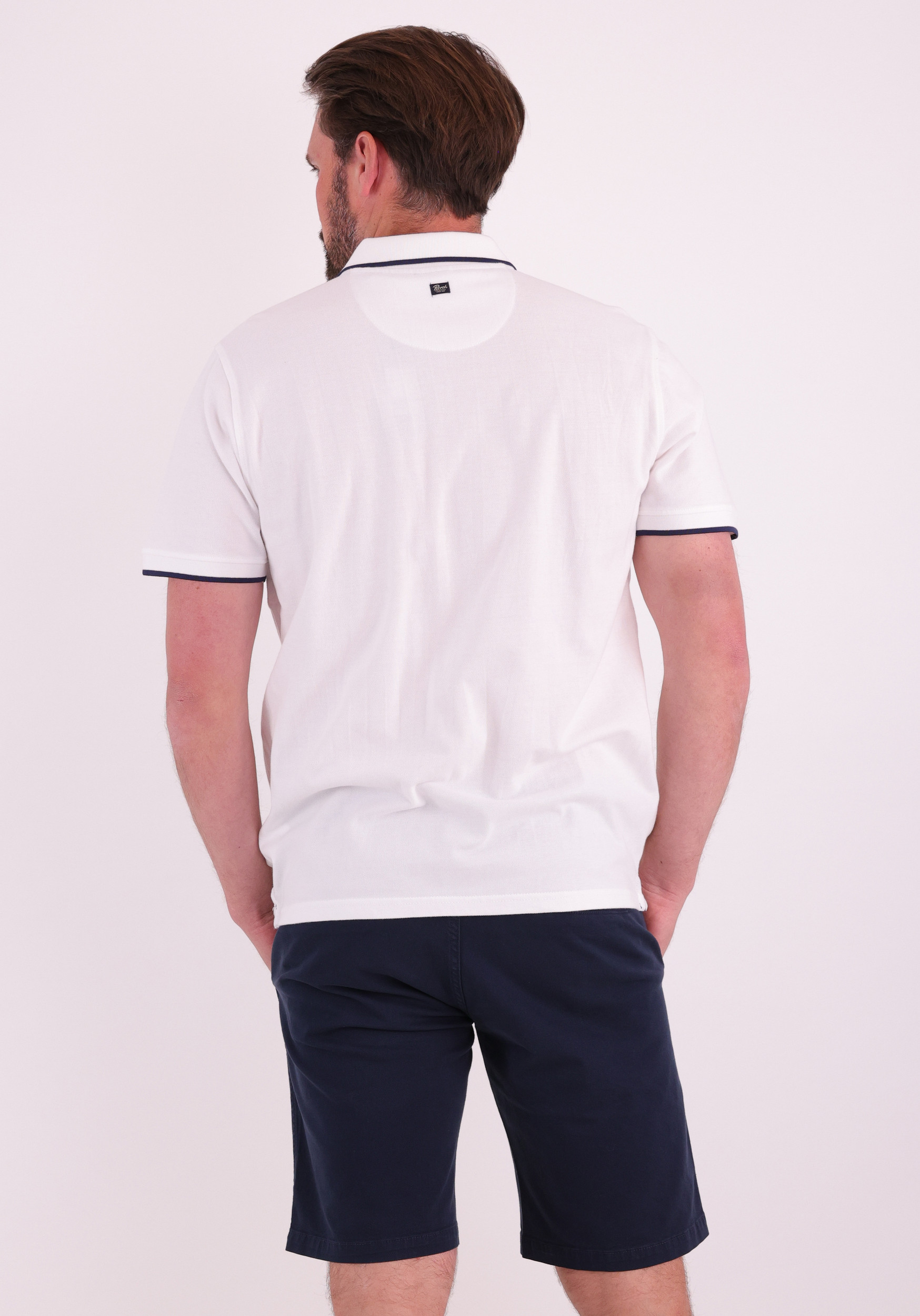 Petrol Polo M-1060-POL137 Wit