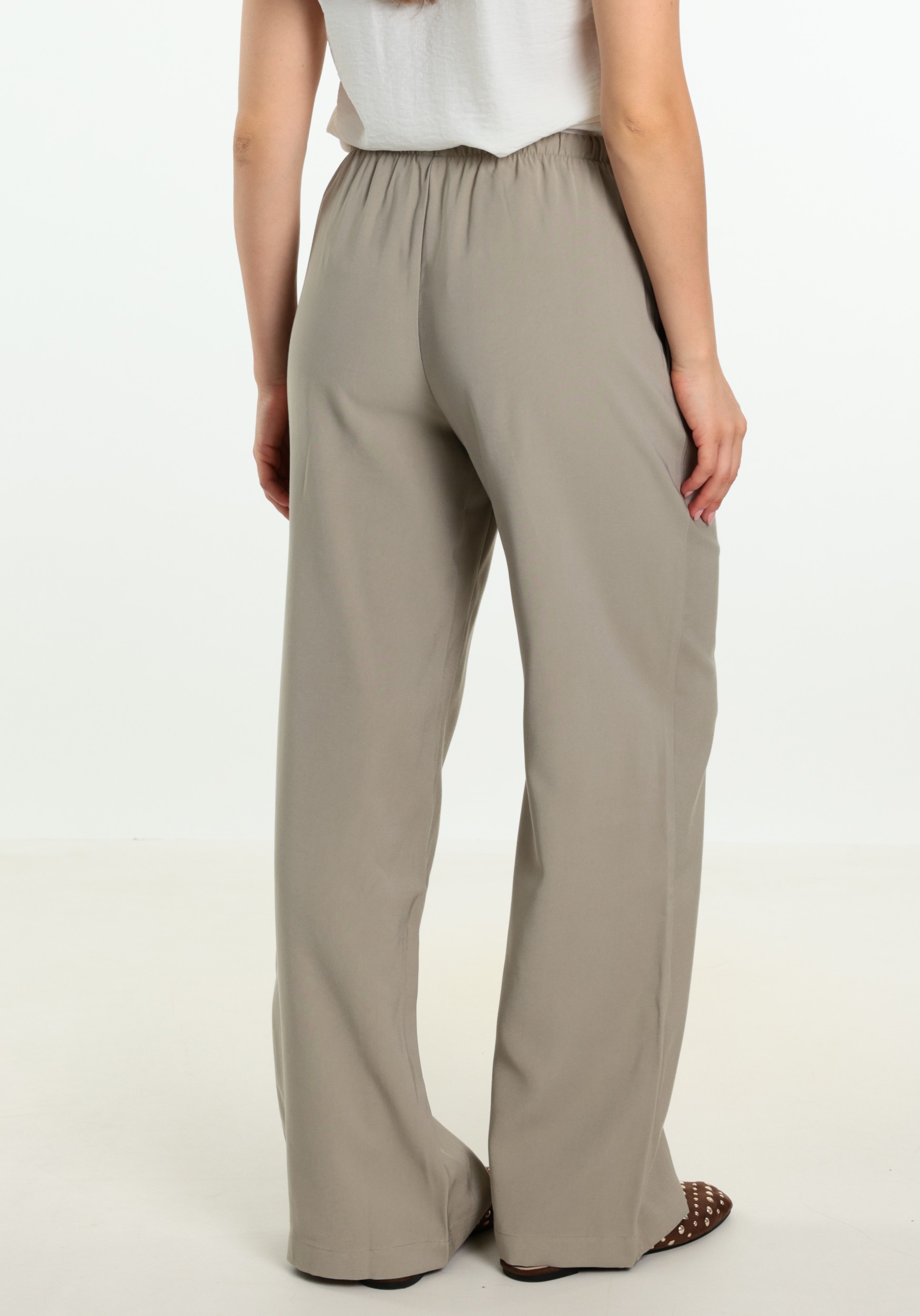 VERO MODA Broek Katie 10350532 Taupe