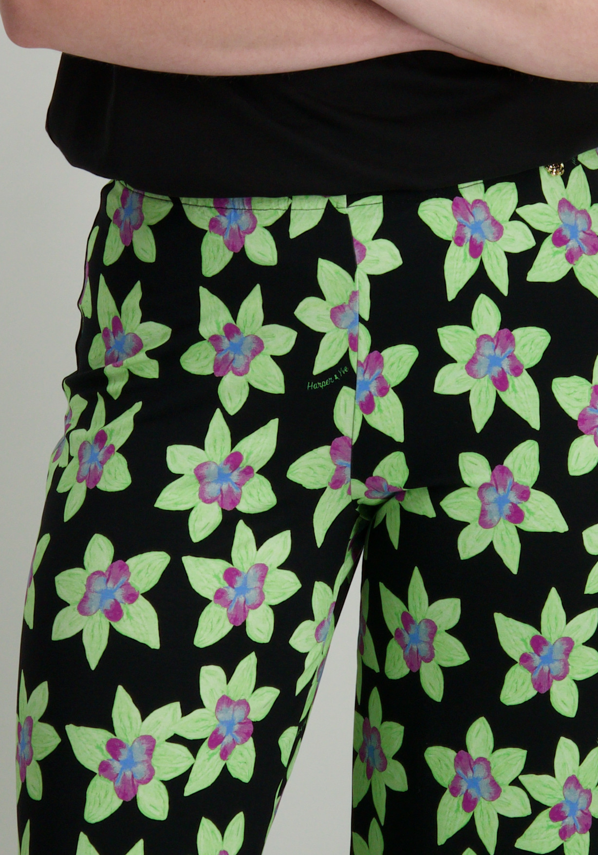 Harper & Yve Broek Jane SS25T104 Groen