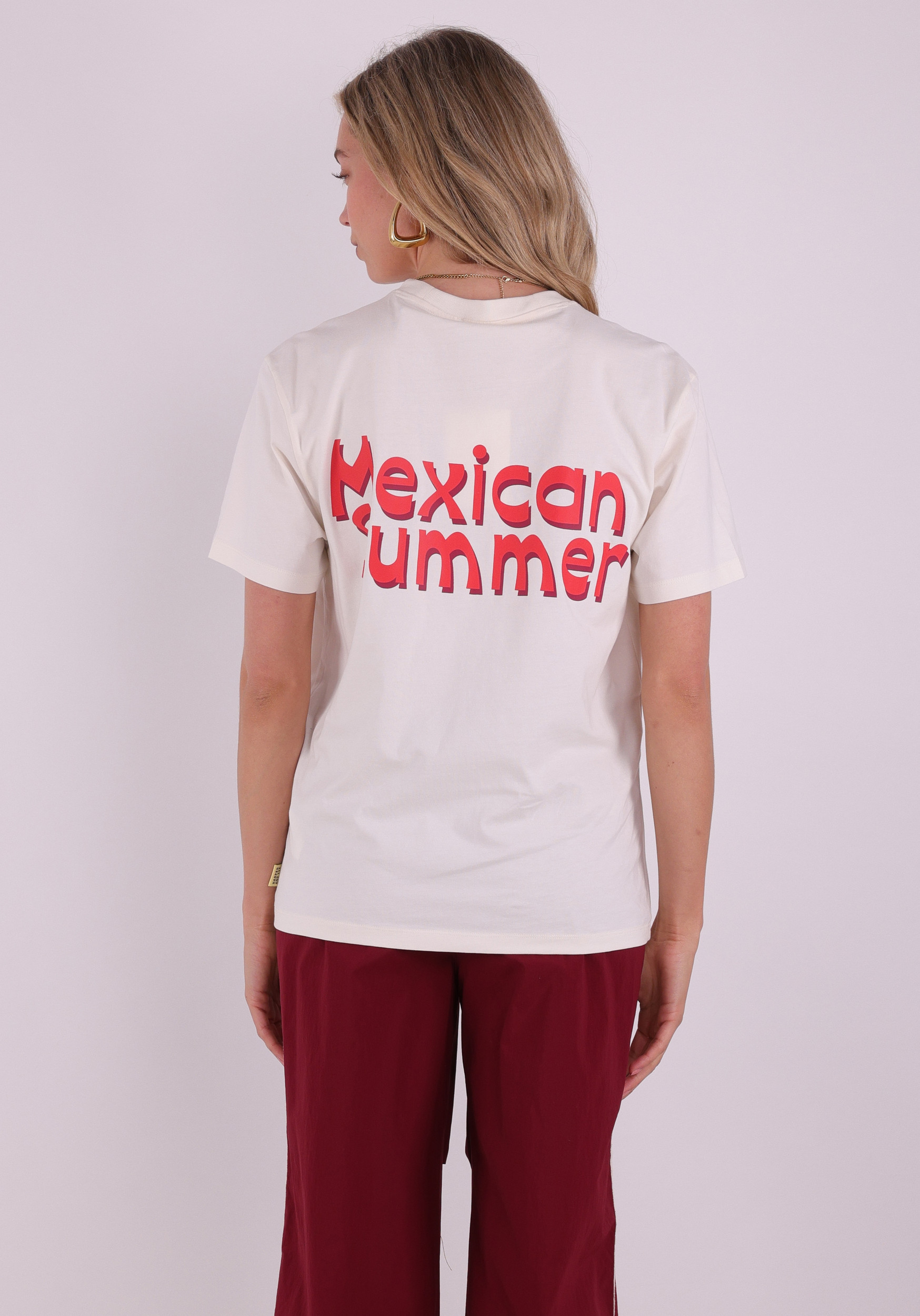 Harper & Yve T-shirt Mexican back SS6Y308 Ecru