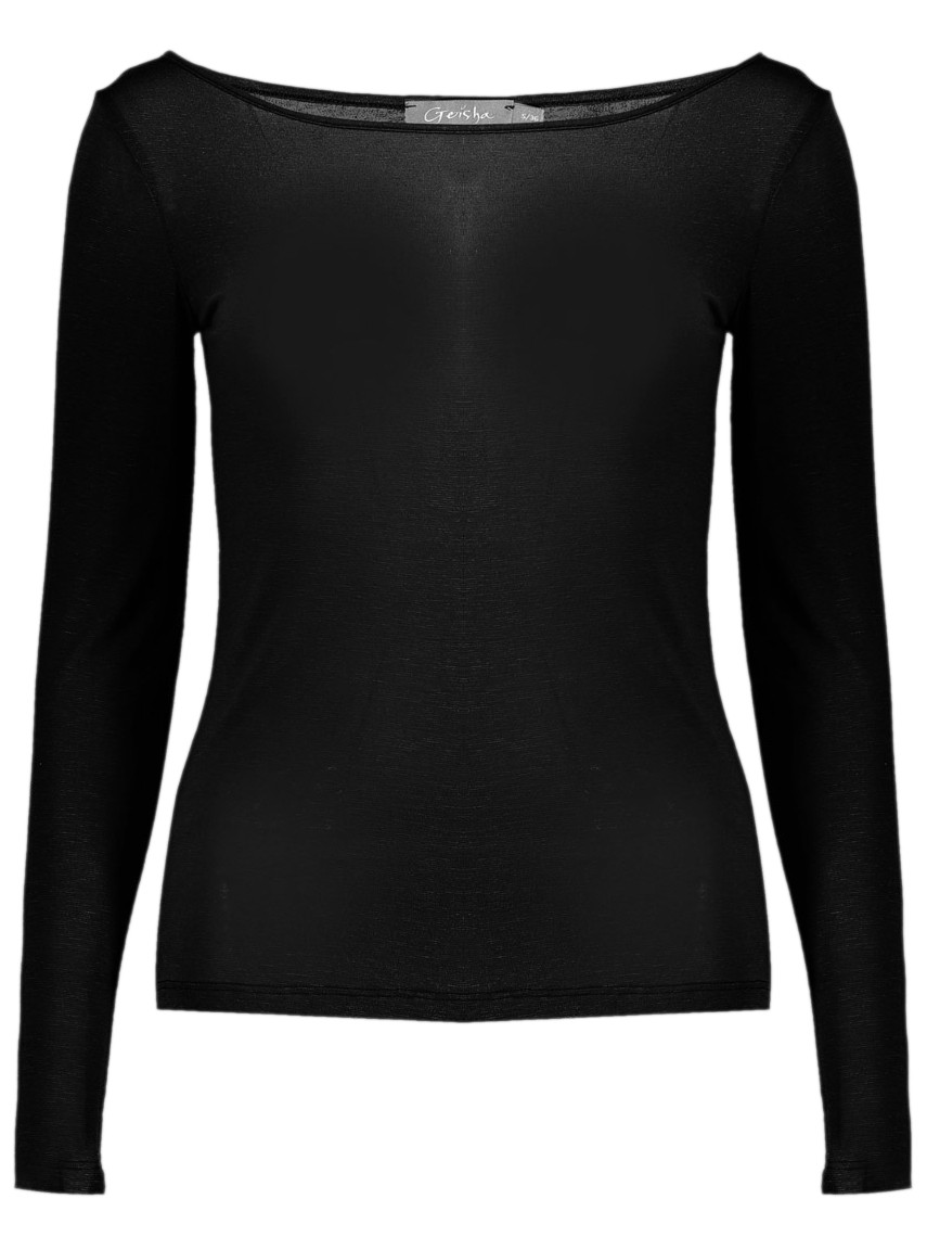 Geisha T-shirt CARINA Zwart