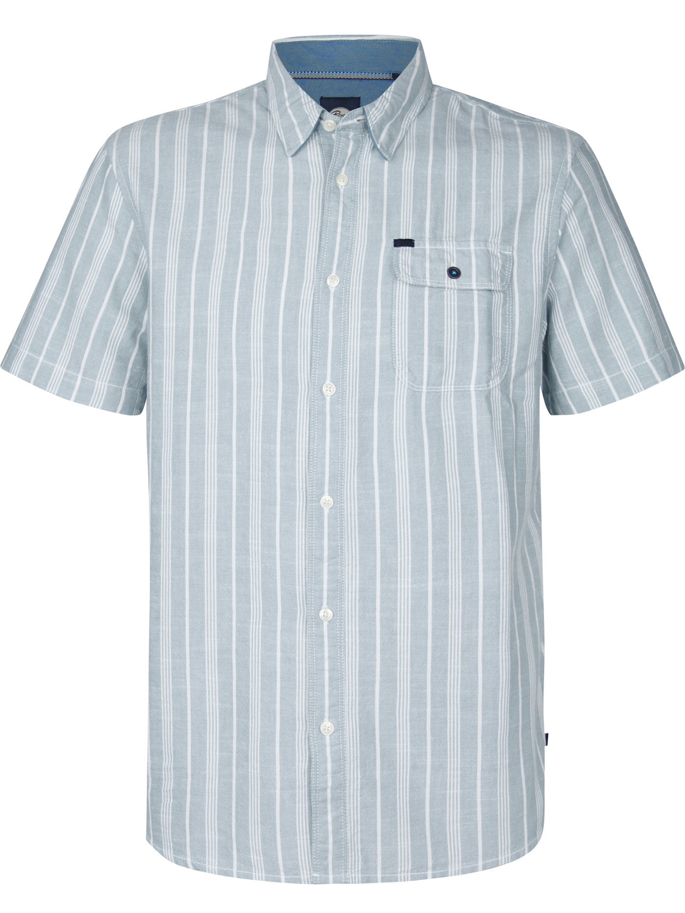 Petrol Overhemd stripe M-1050-SIS417 Licht blauw
