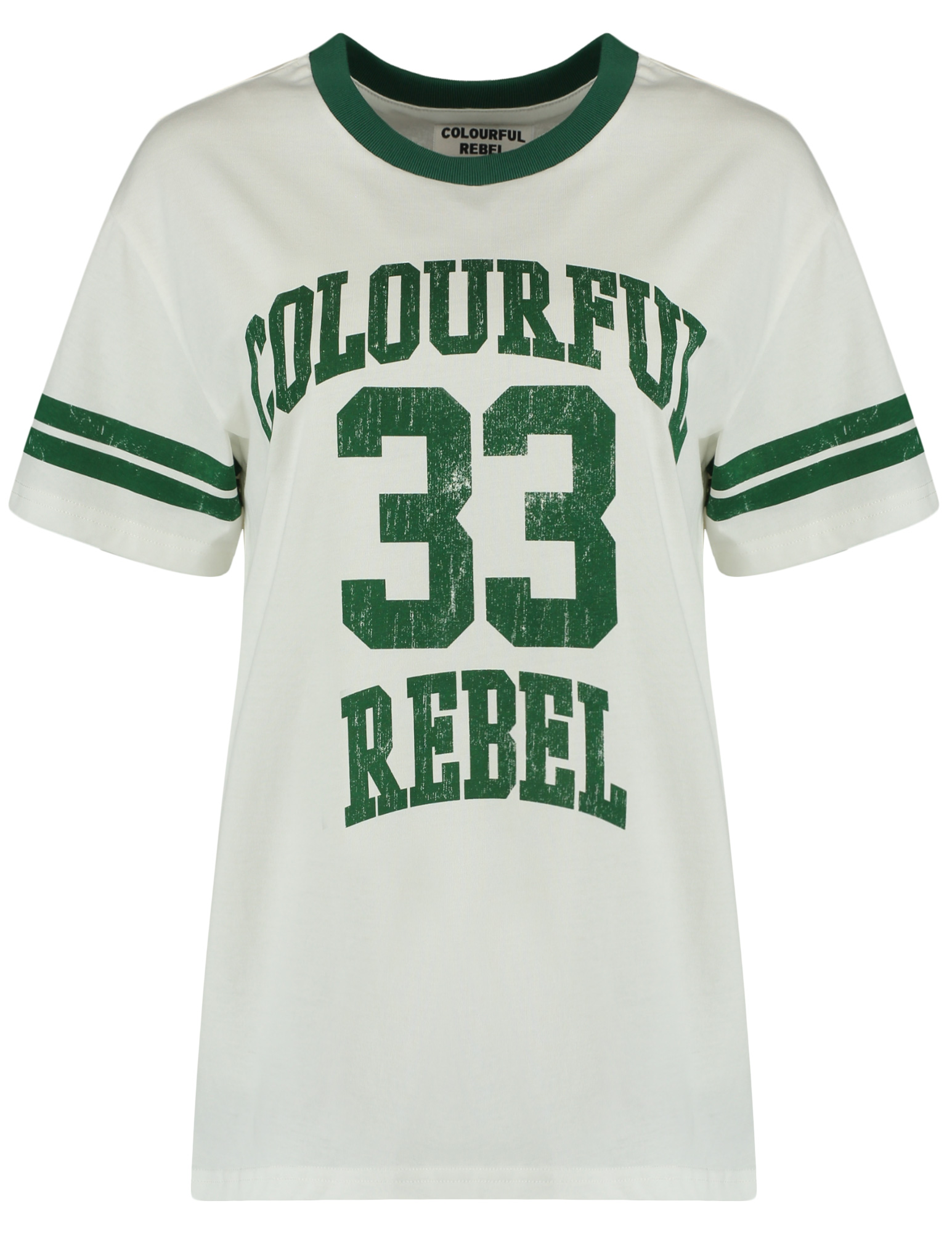 Colourful Rebel T-shirt 33 Stripe WT117645