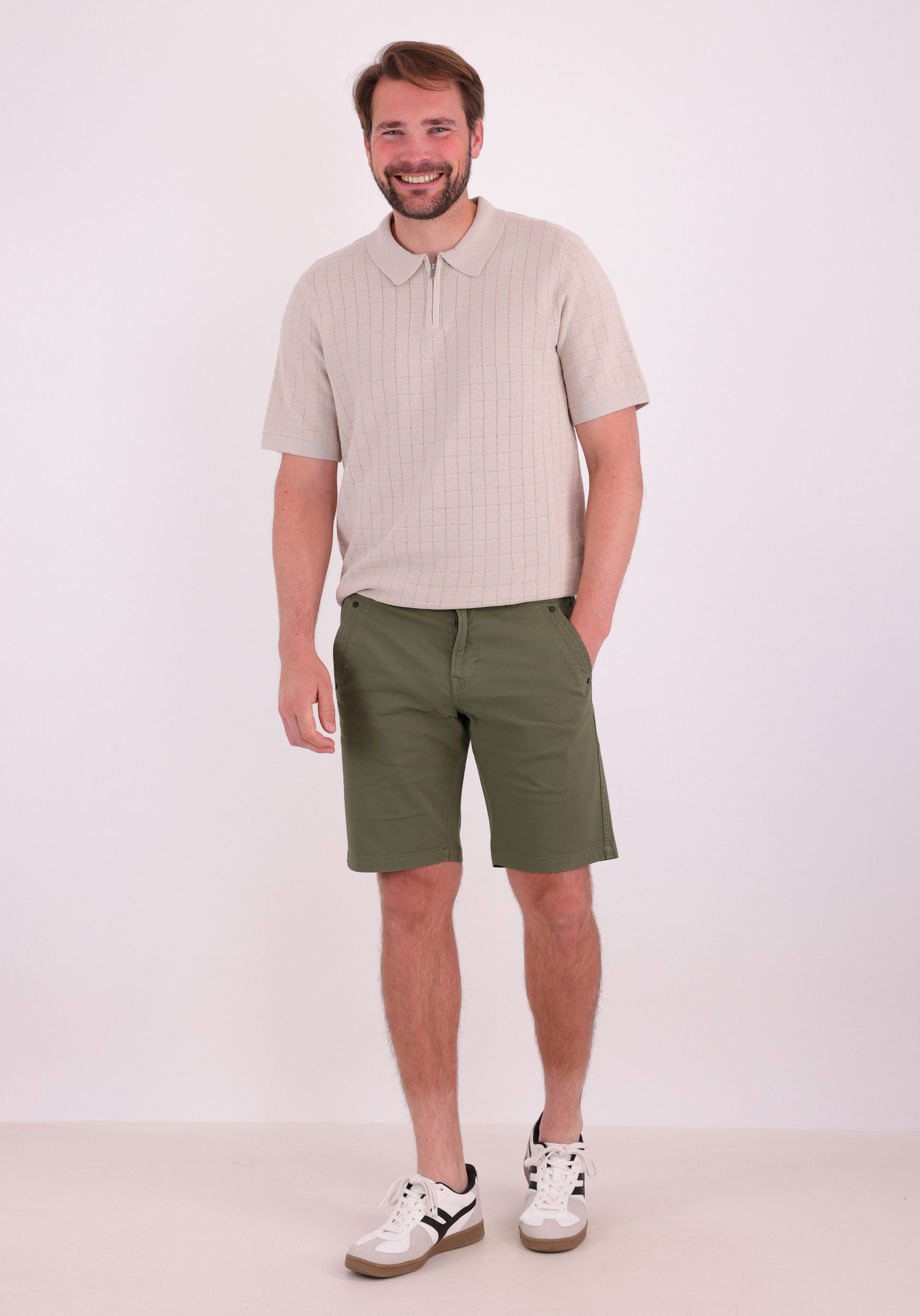 PME Legend Short Spector chino PSH2604687 Midden groen