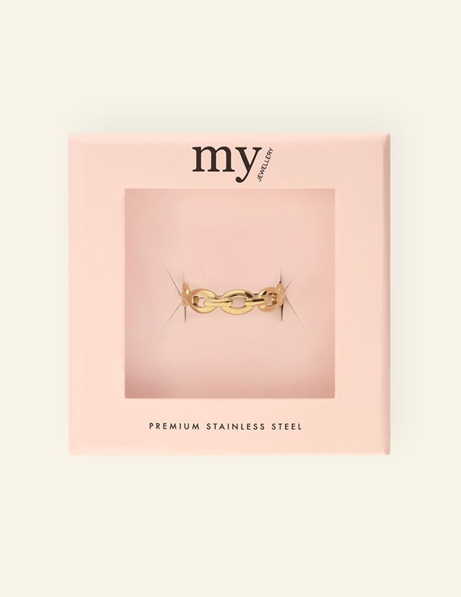 My Jewellery Ring chain MJ09535 Goud
