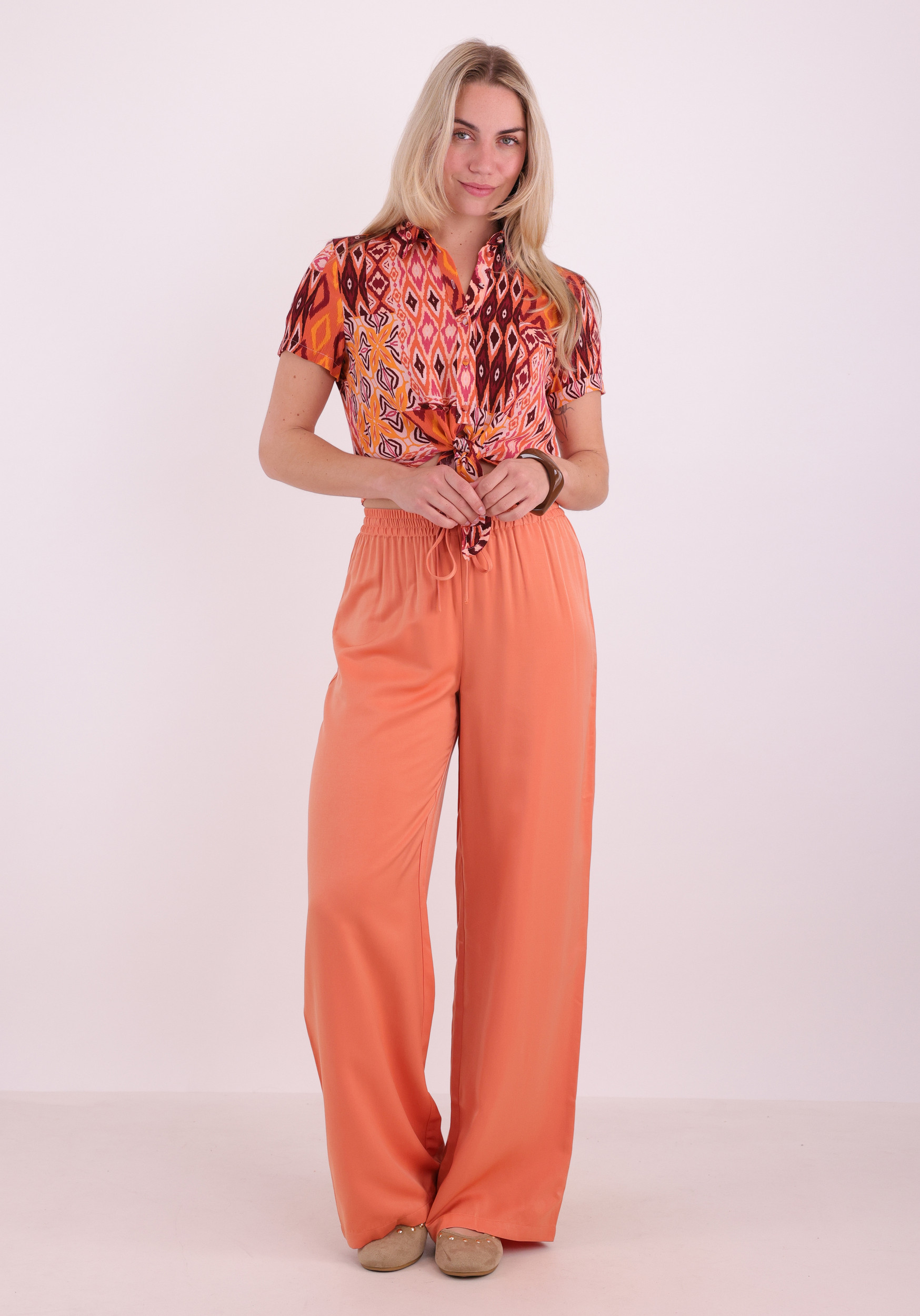 VERO MODA Blouse Menny 10303694 Oranje