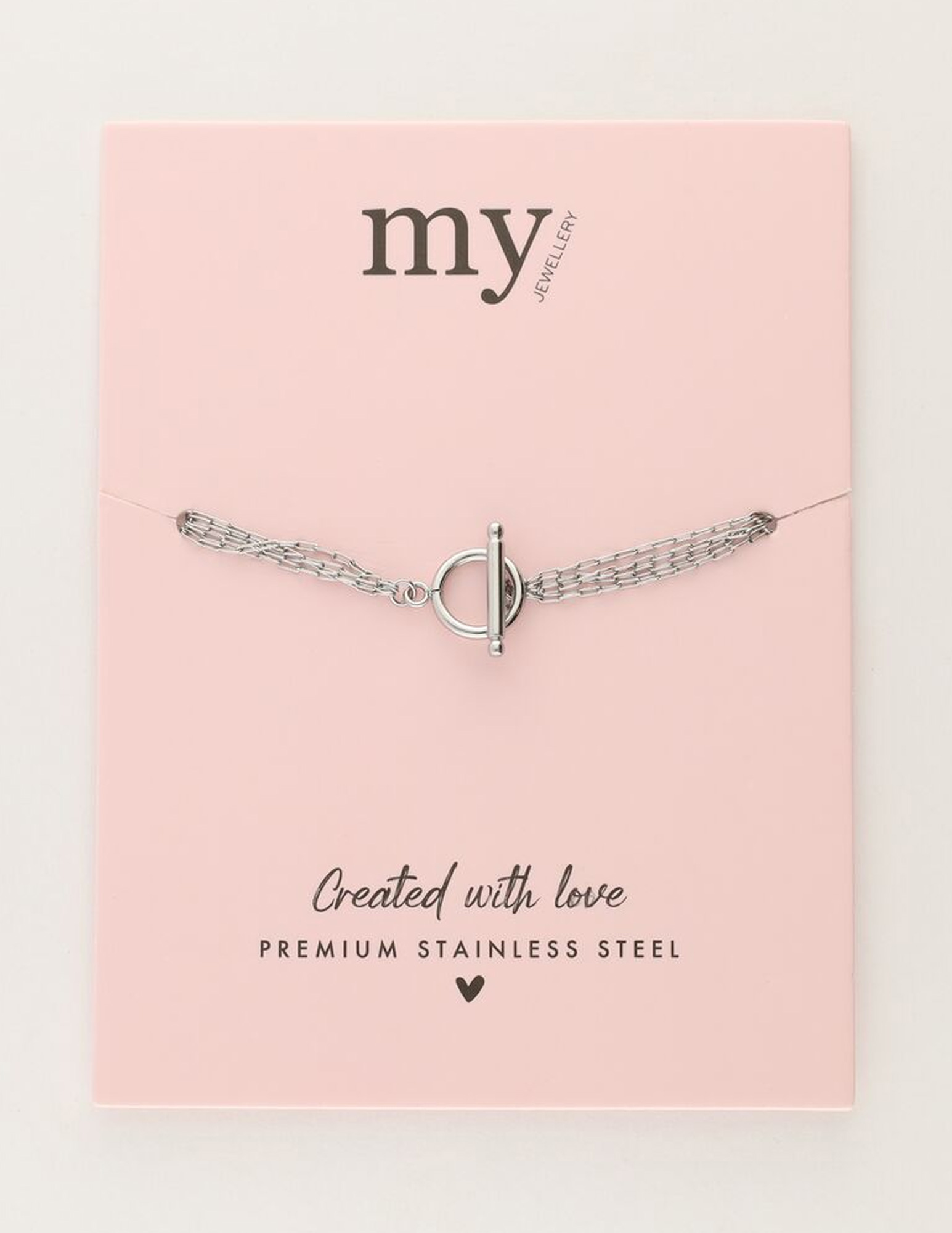 My Jewellery Minimalistische armband MJ11093 Zilver