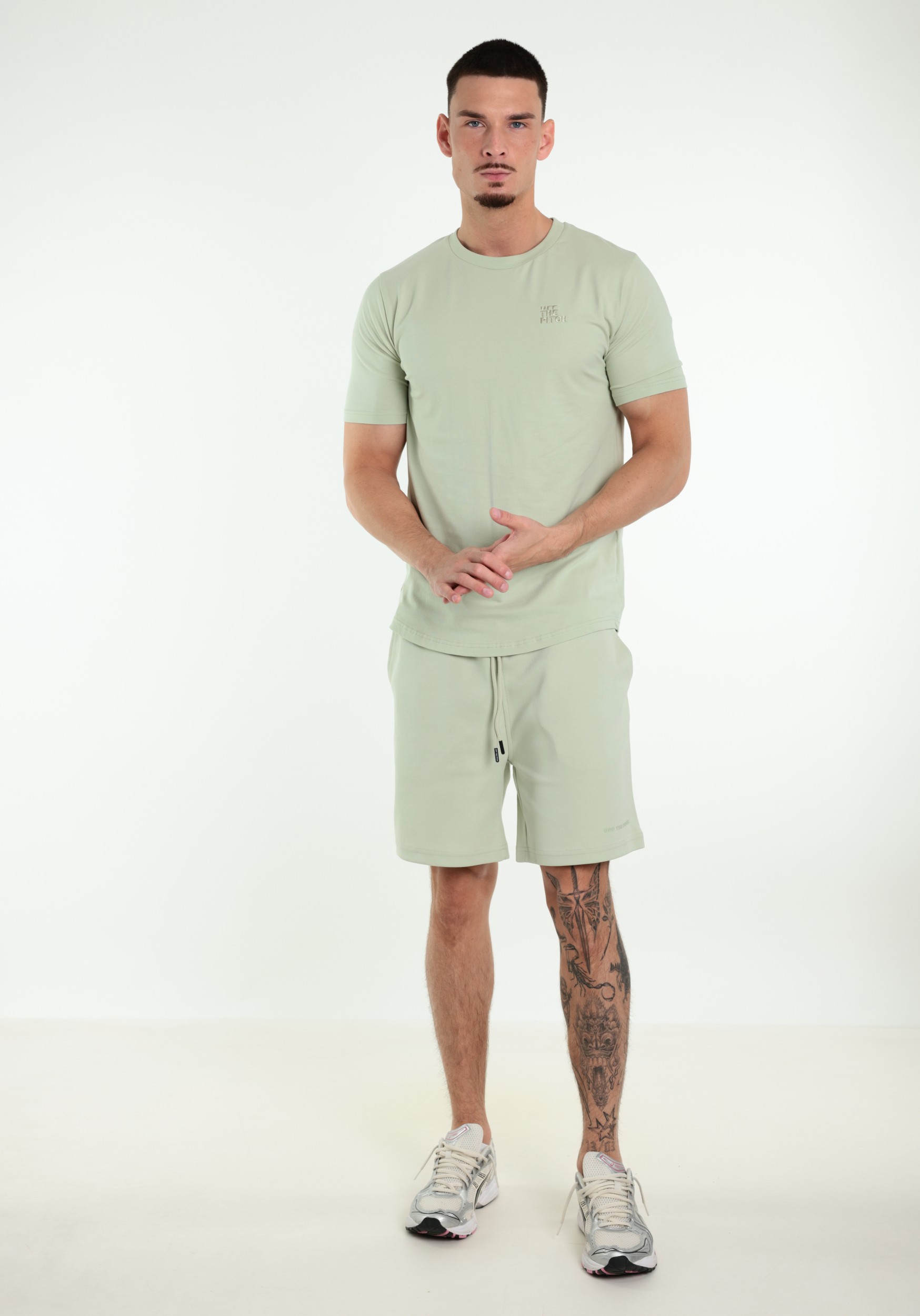 Off The Pitch Short Blossom OTP261025 Licht groen