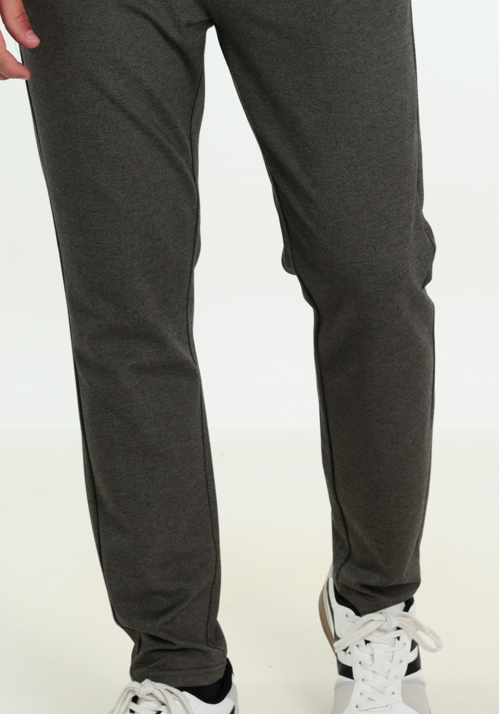 ONLY & SONS Mark pants herringbone 22022911 Midden grijs