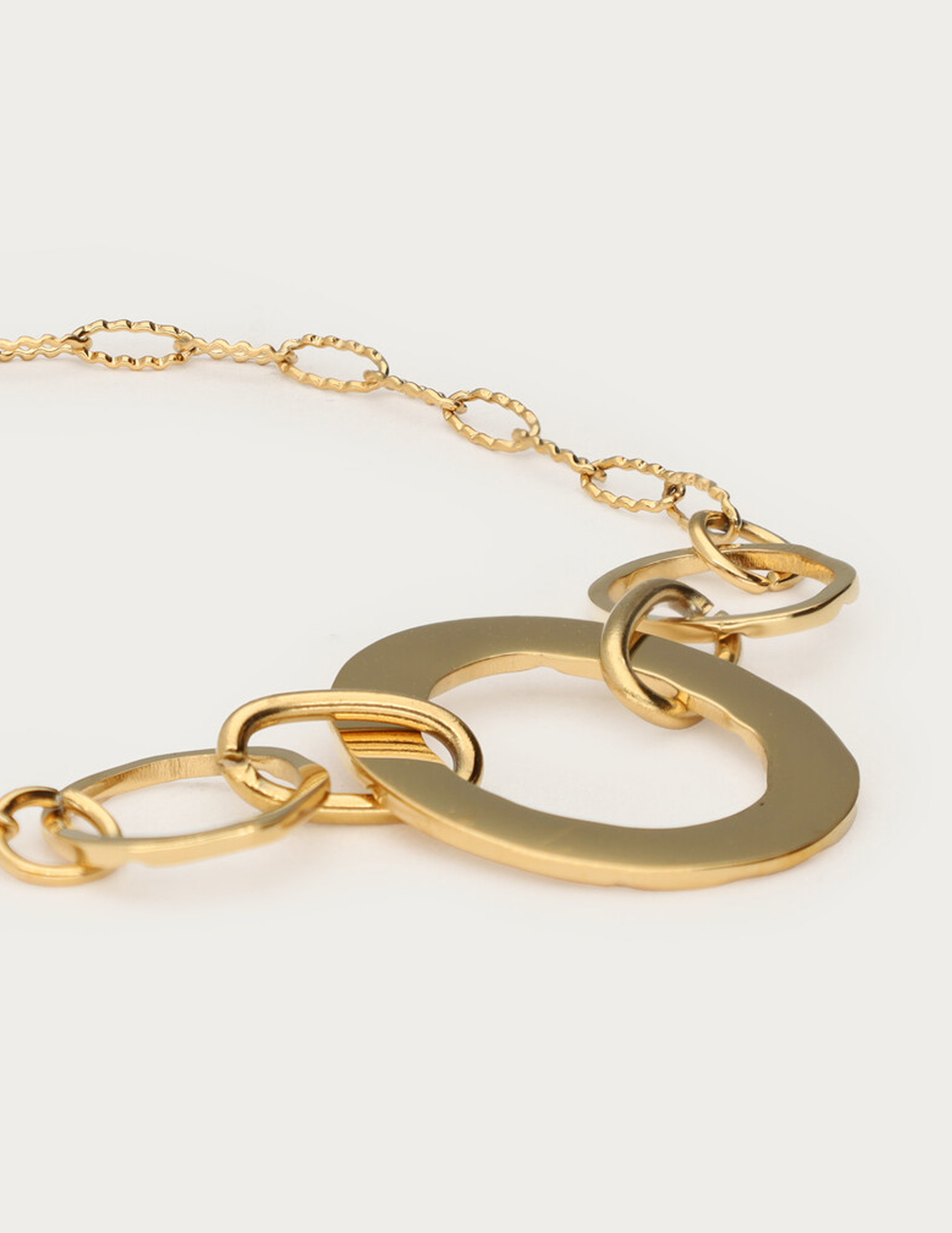 My Jewellery Bold statement armband rond MJ14148 Goud