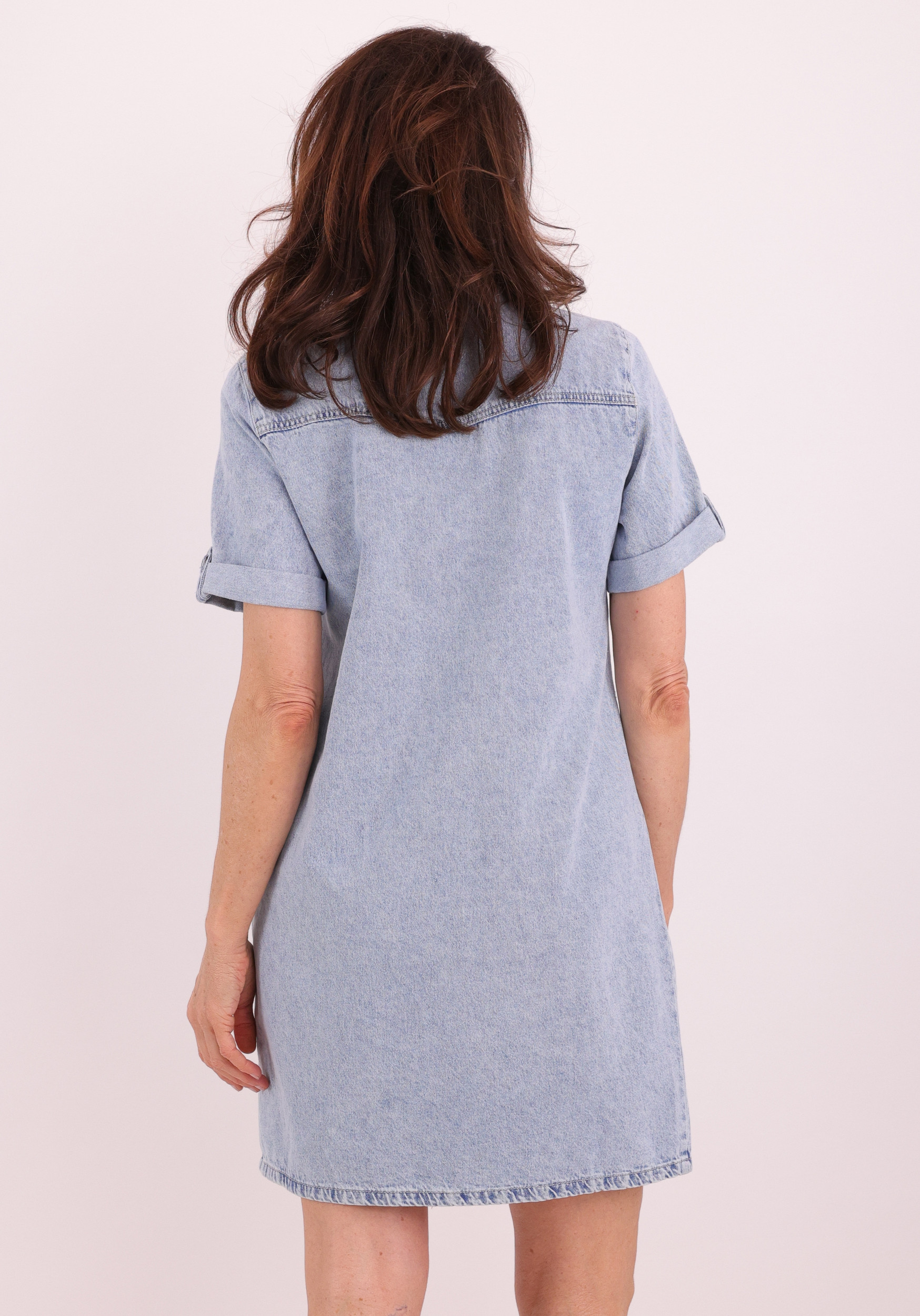 VERO MODA Denim jurk Jennie 10309665 Licht blauw
