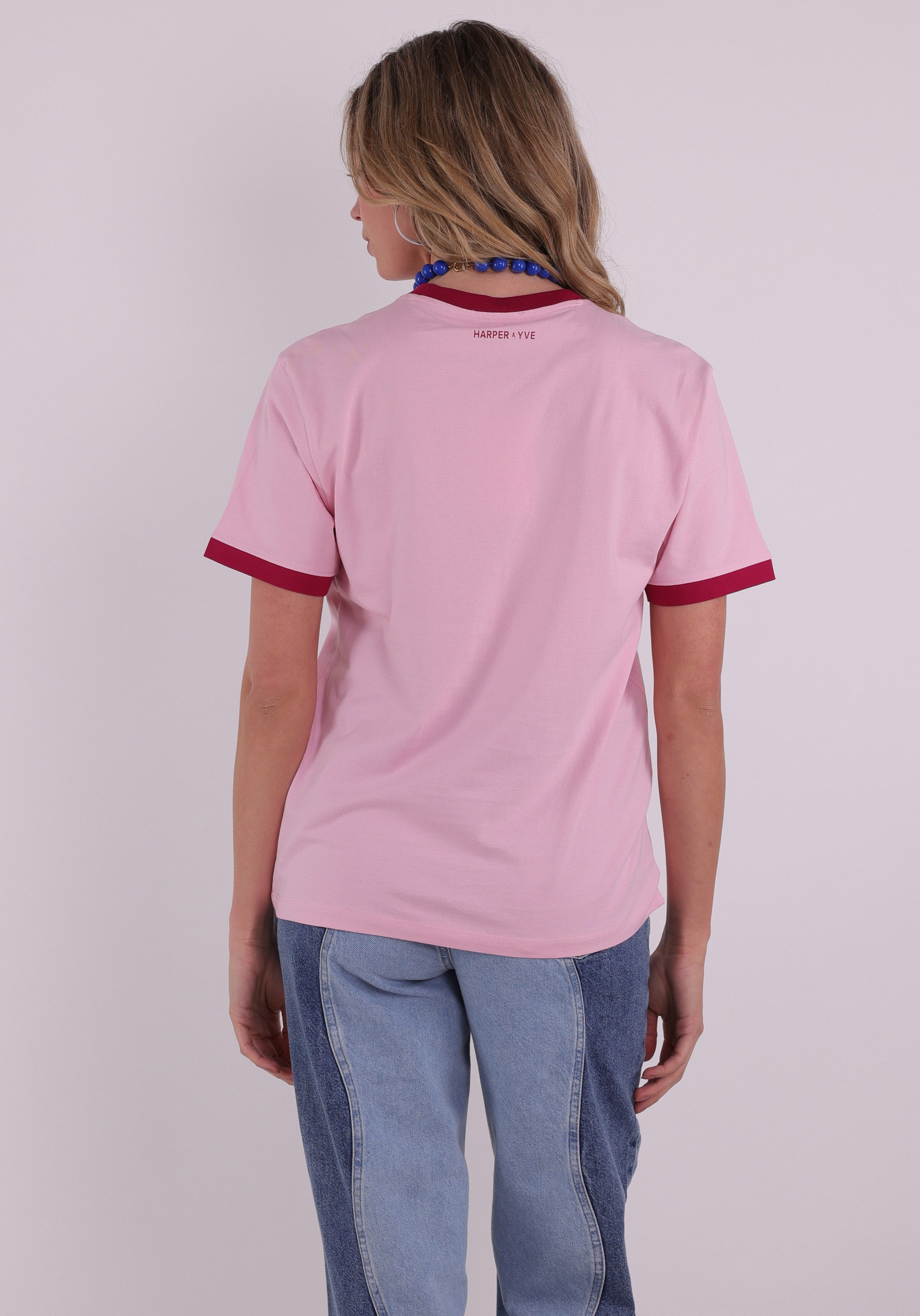Harper & Yve T-shirt Destinosecreto SS6Y302 Rose