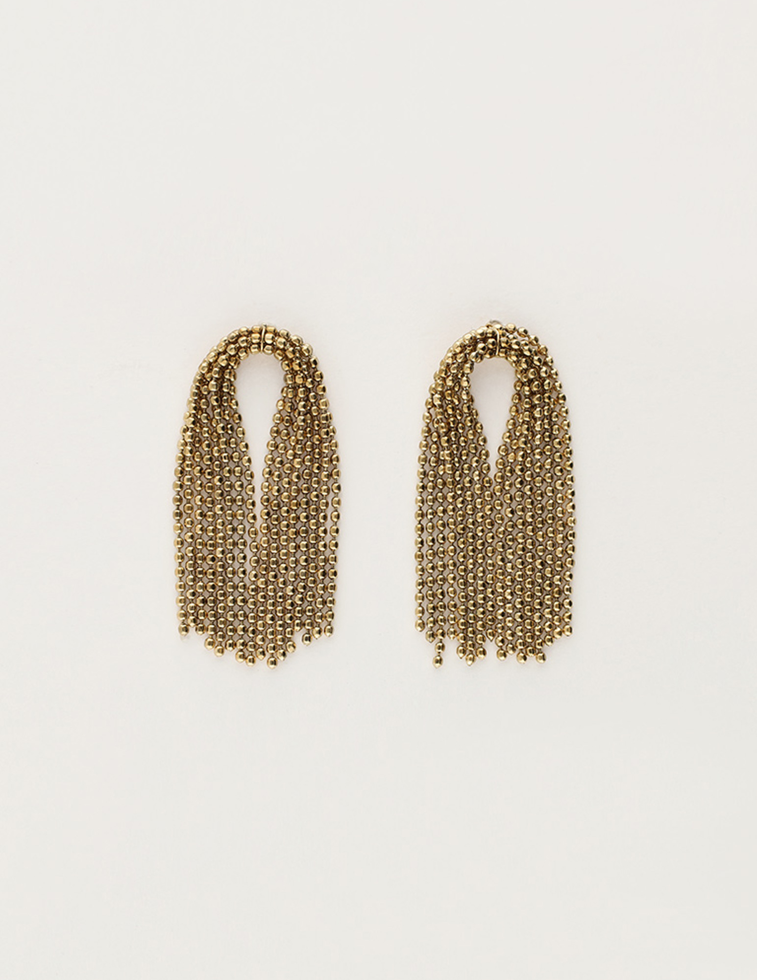 My Jewellery Starry oorhangers met koordjes MJ11928 Goud