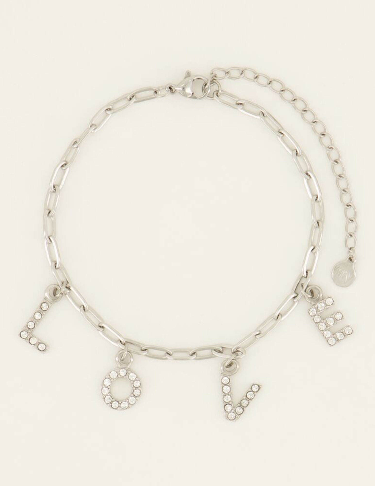 My Jewellery Armband Love MJ07722 Zilver