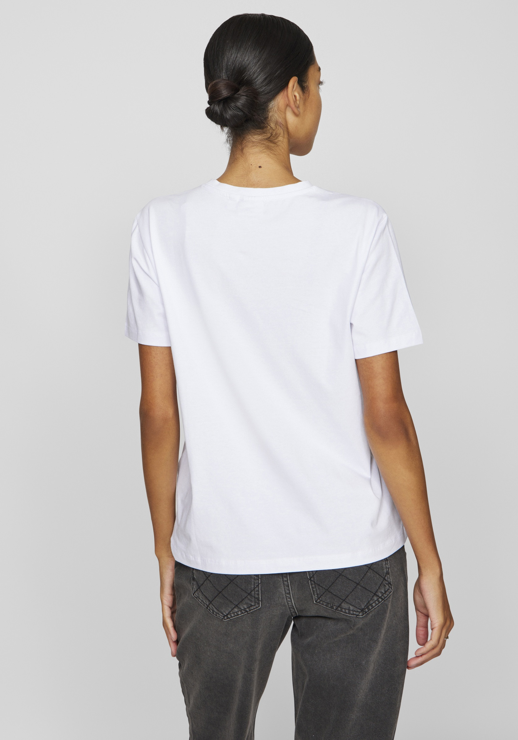 Vila T-shirt Nora 14103448 Wit