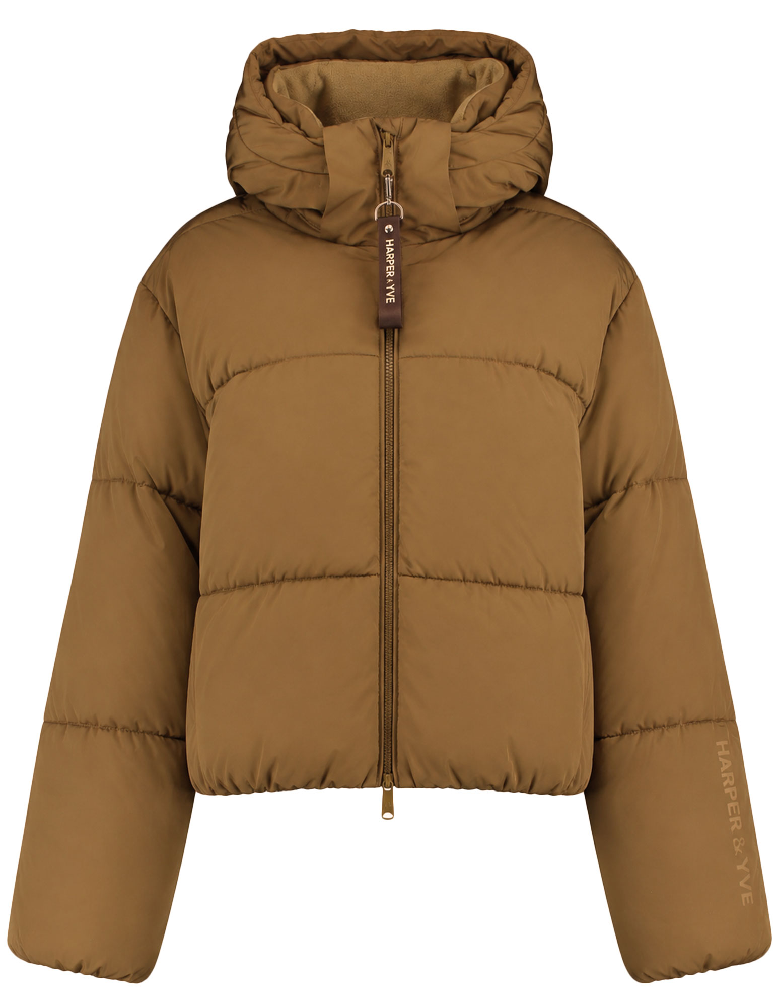 Harper & Yve Winterjas Ibby AW6N222 Midden bruin