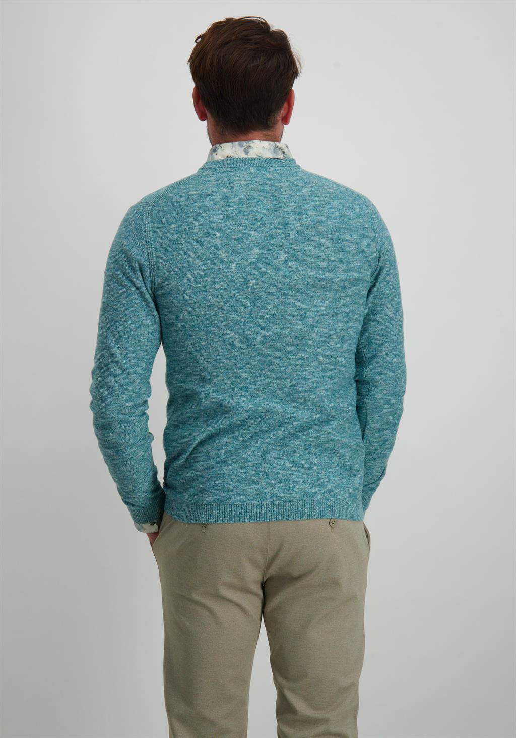 No Excess Trui gemeleerd 23210101 Blauw