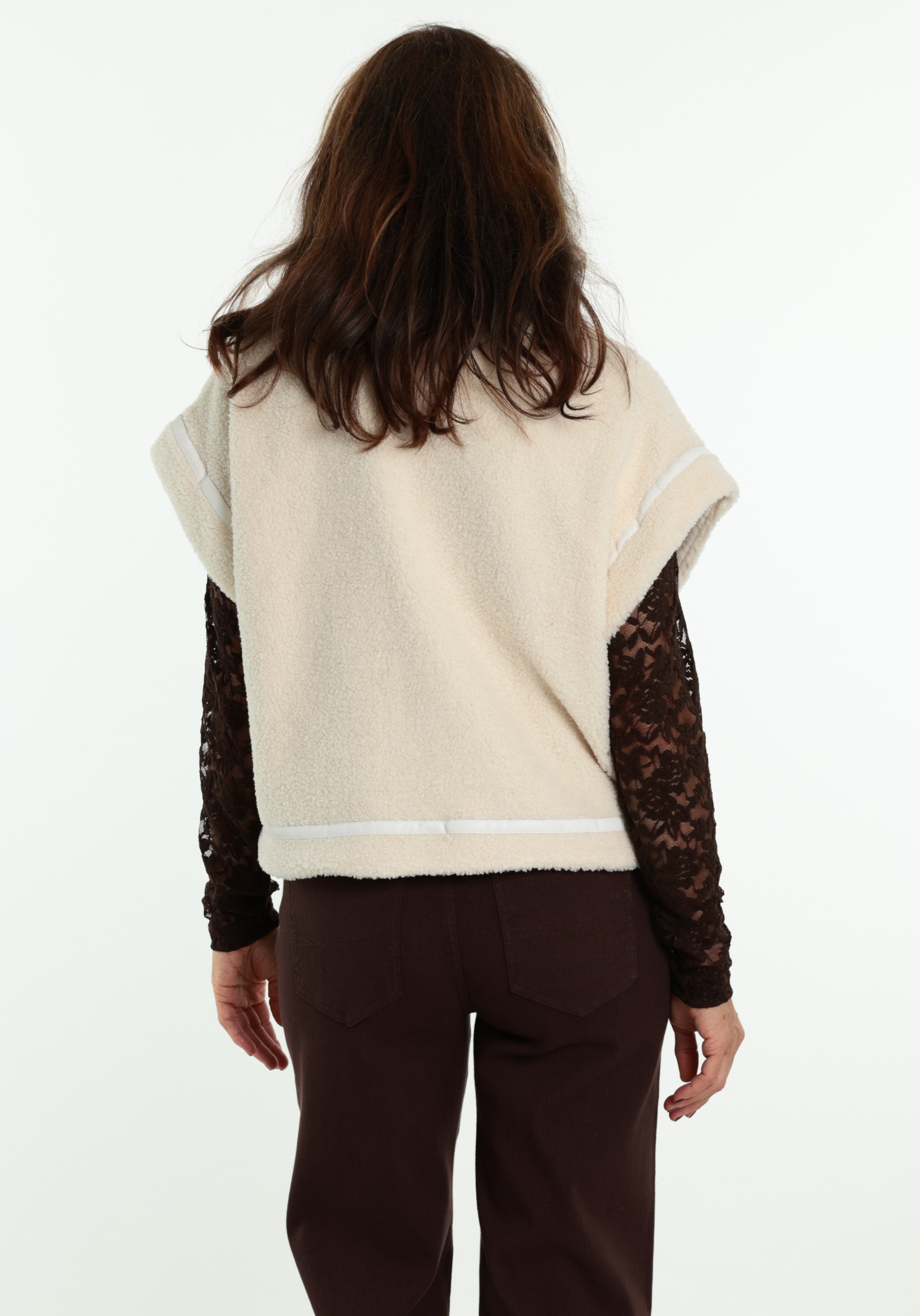 Zoso Gilet 264Annelot Ecru