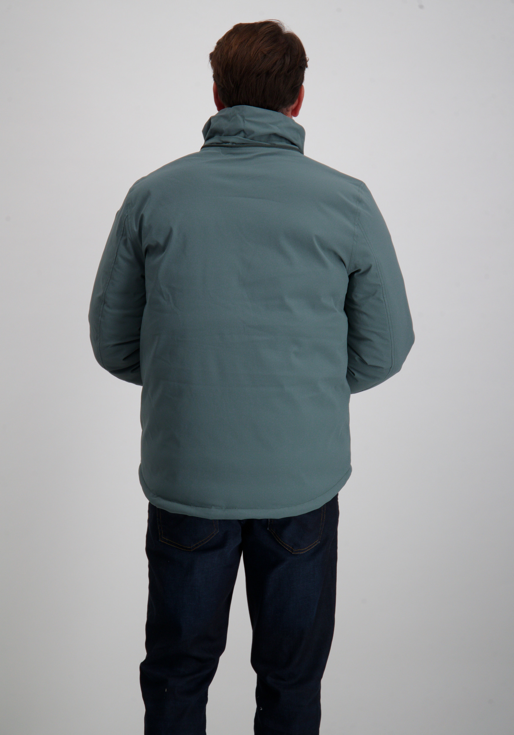 PME Legend Winterjas Crewcat PJA2508111 Midden groen