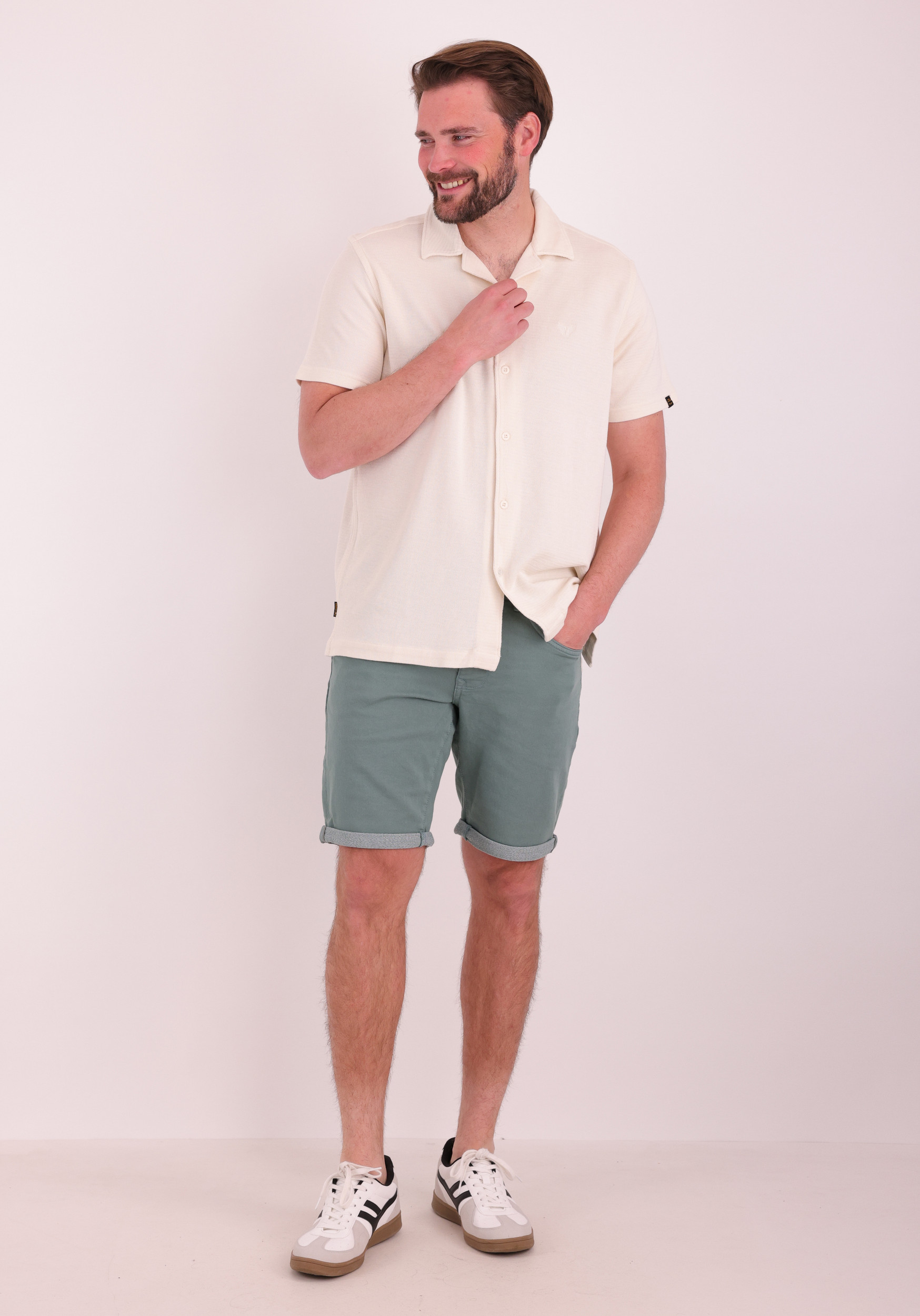 Petrol Korte broek M-ROS-SHO005 Groen