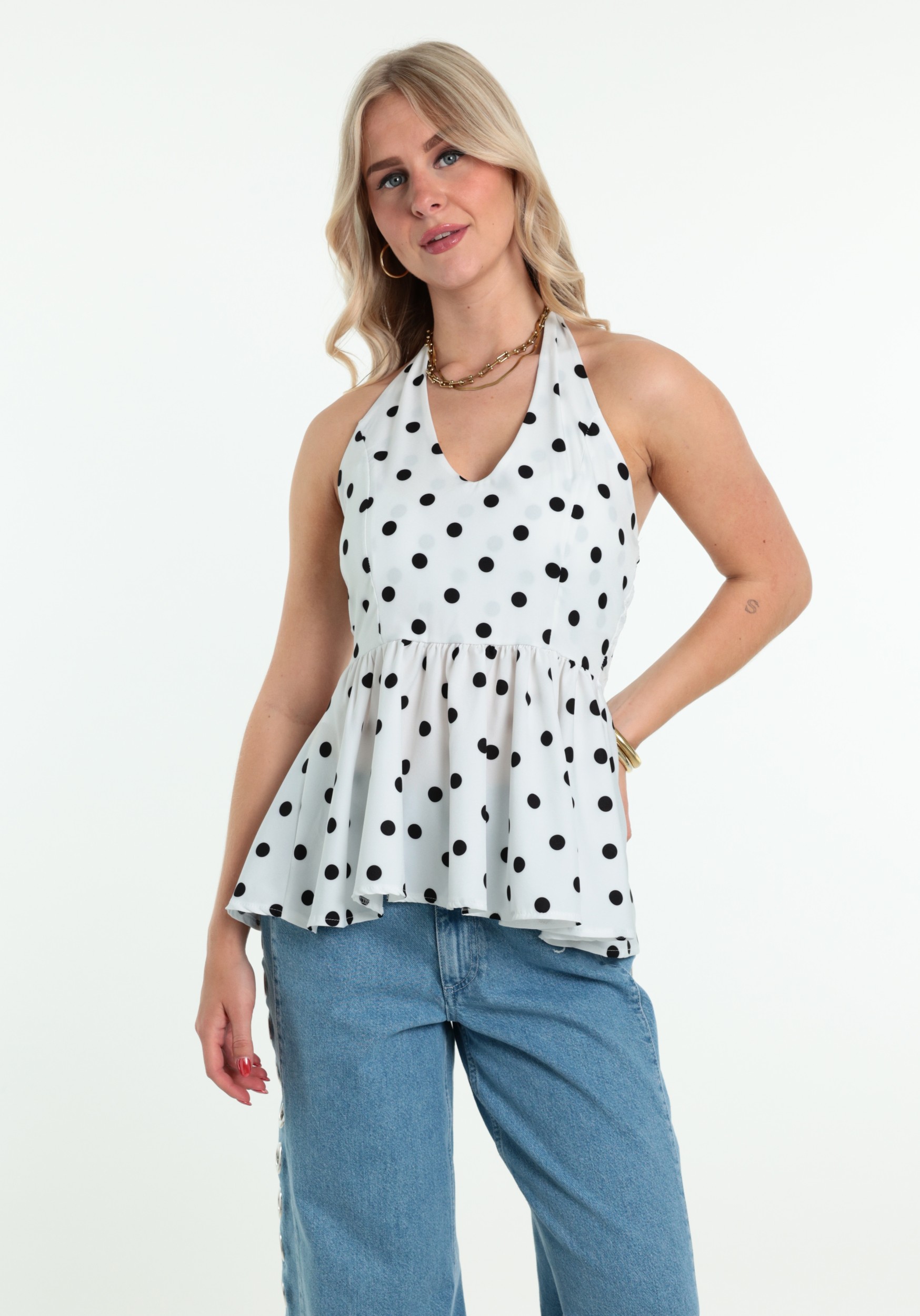 BELIEVE Top Belle B-8751_1-TOP Wit