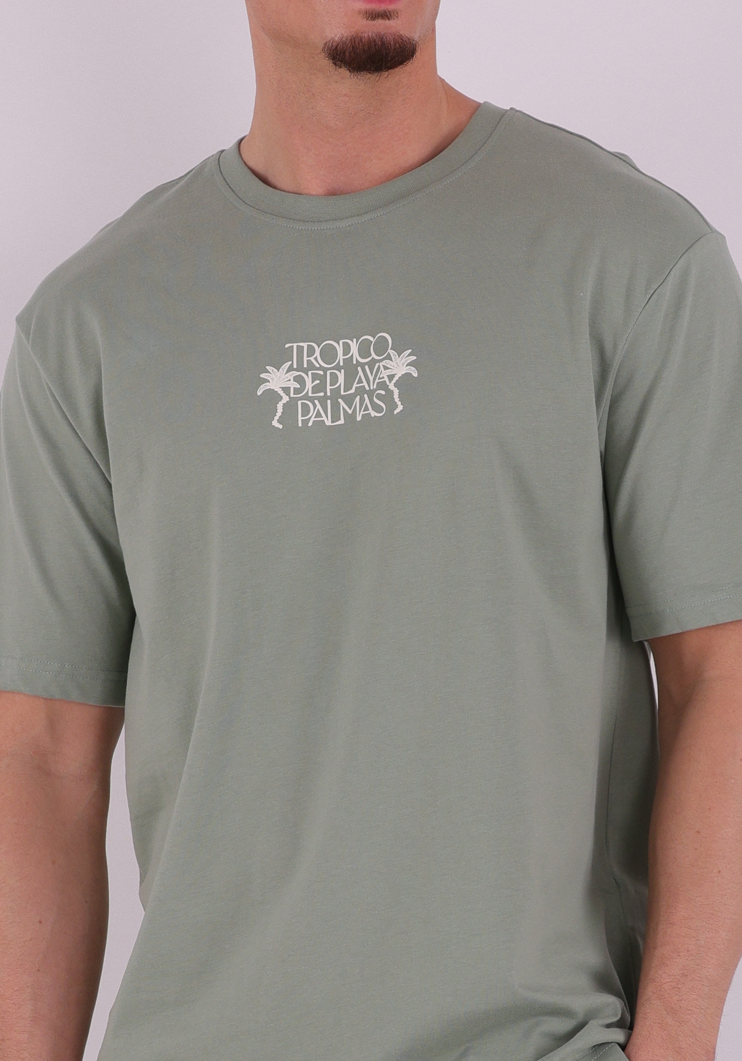 ONLY & SONS T-shirt Malik Tropico 22037482 Midden groen