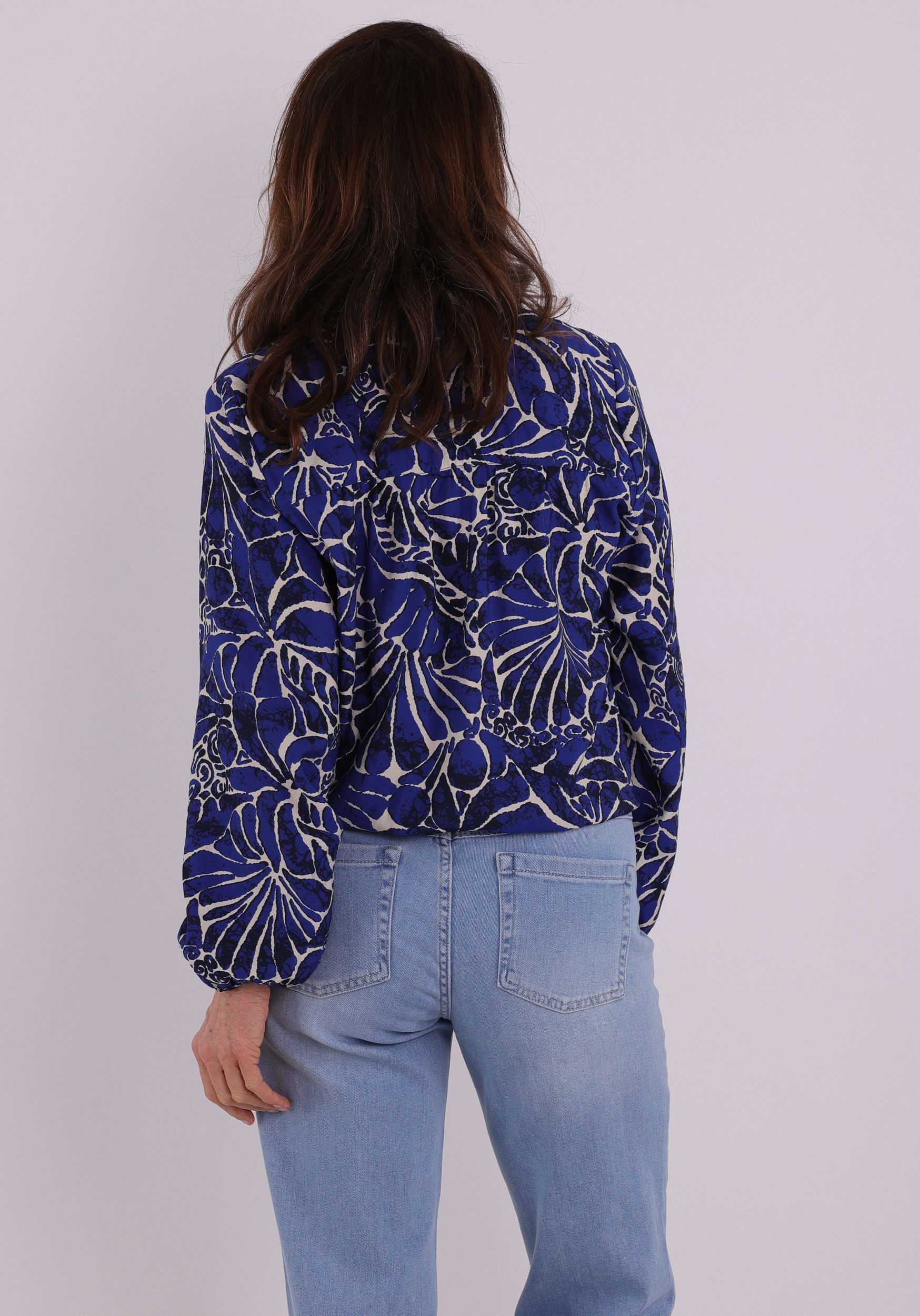 Tramontana Blouse Bloom ink C31-19-301 Blauw