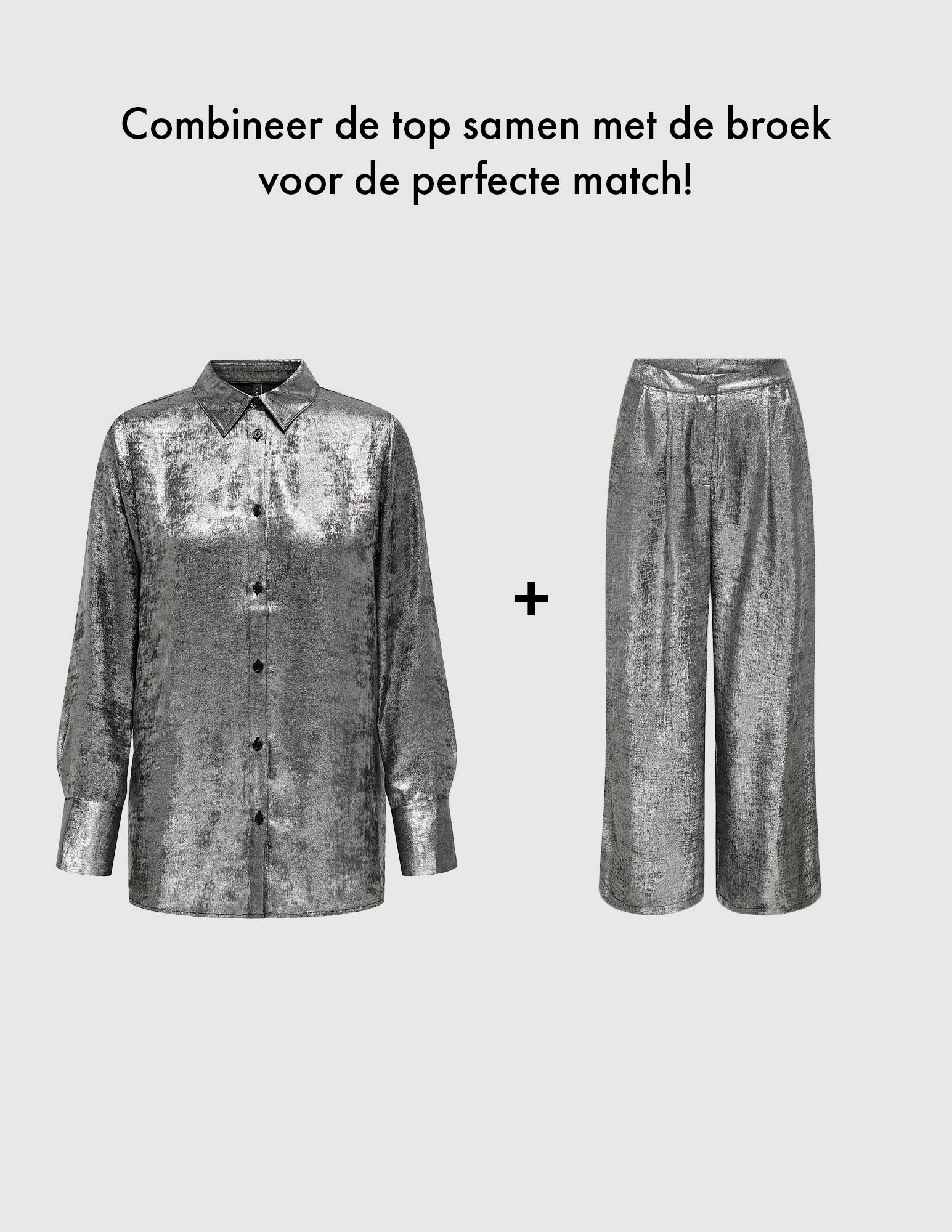 Only Broek Lida 15332555 Zilver