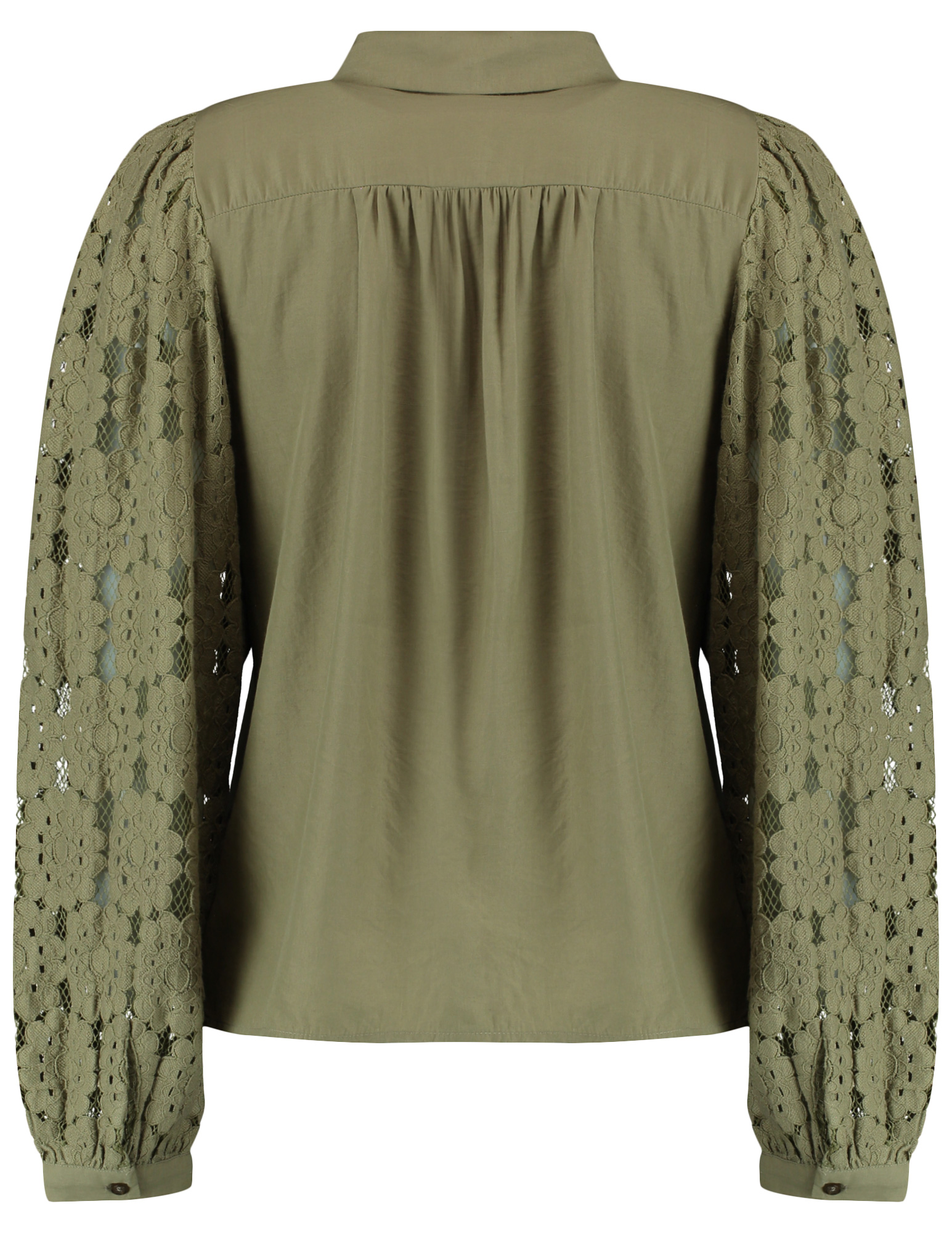 Vero moda Blouse Fabena 10332693 Midden groen