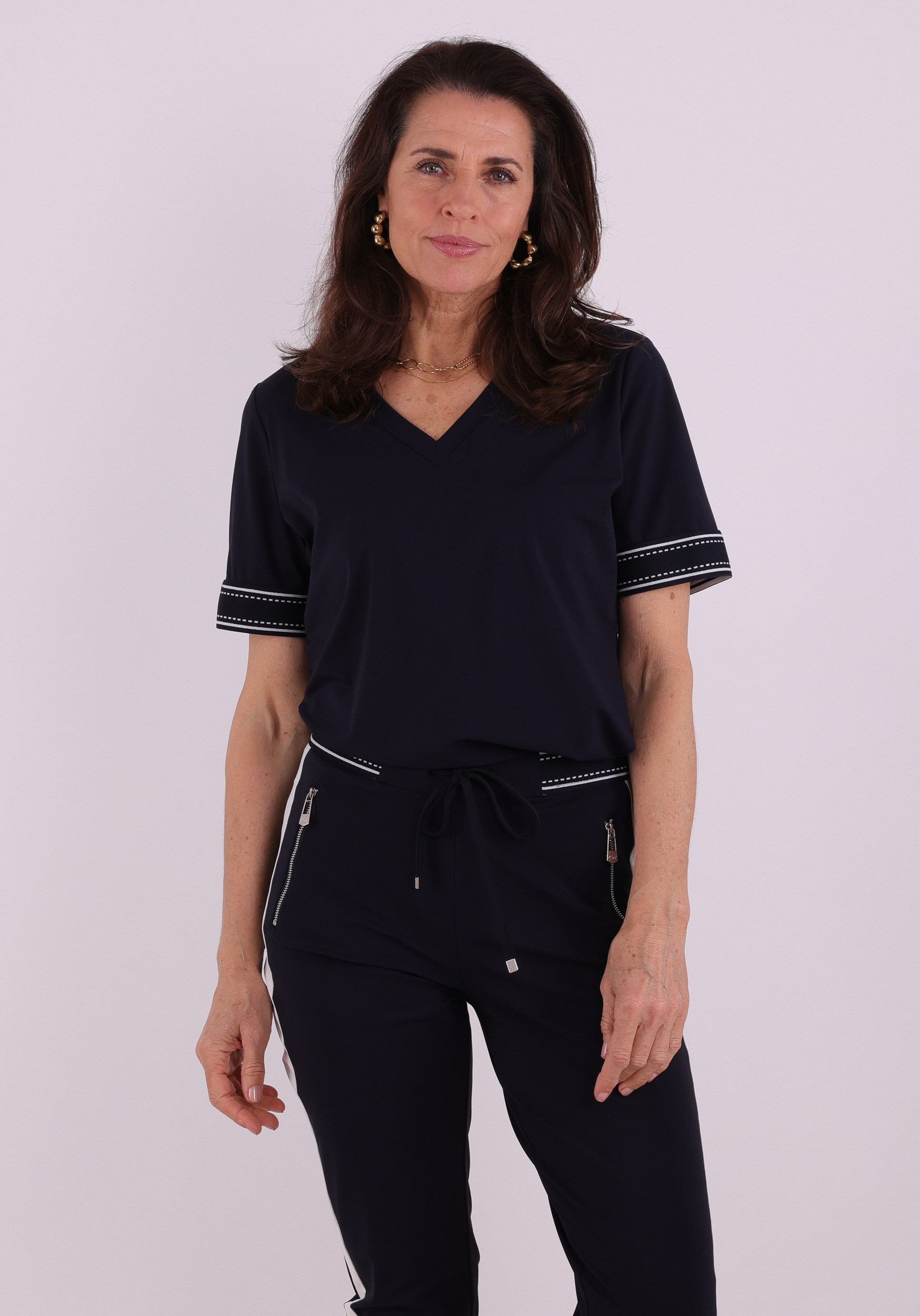 Zoso T-shirt 261Desiree Donker blauw