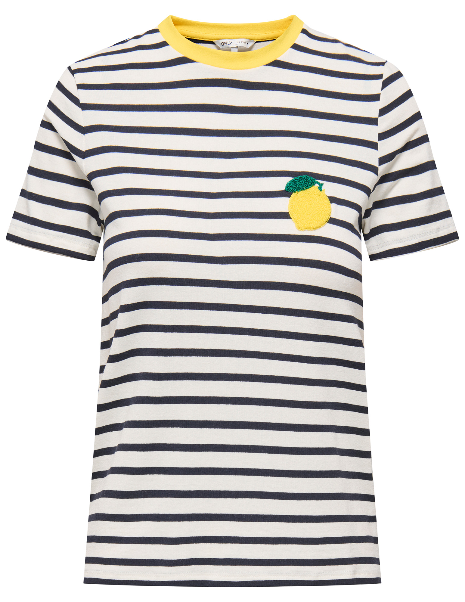 Only T-shirt Heart life 15318959 Wit