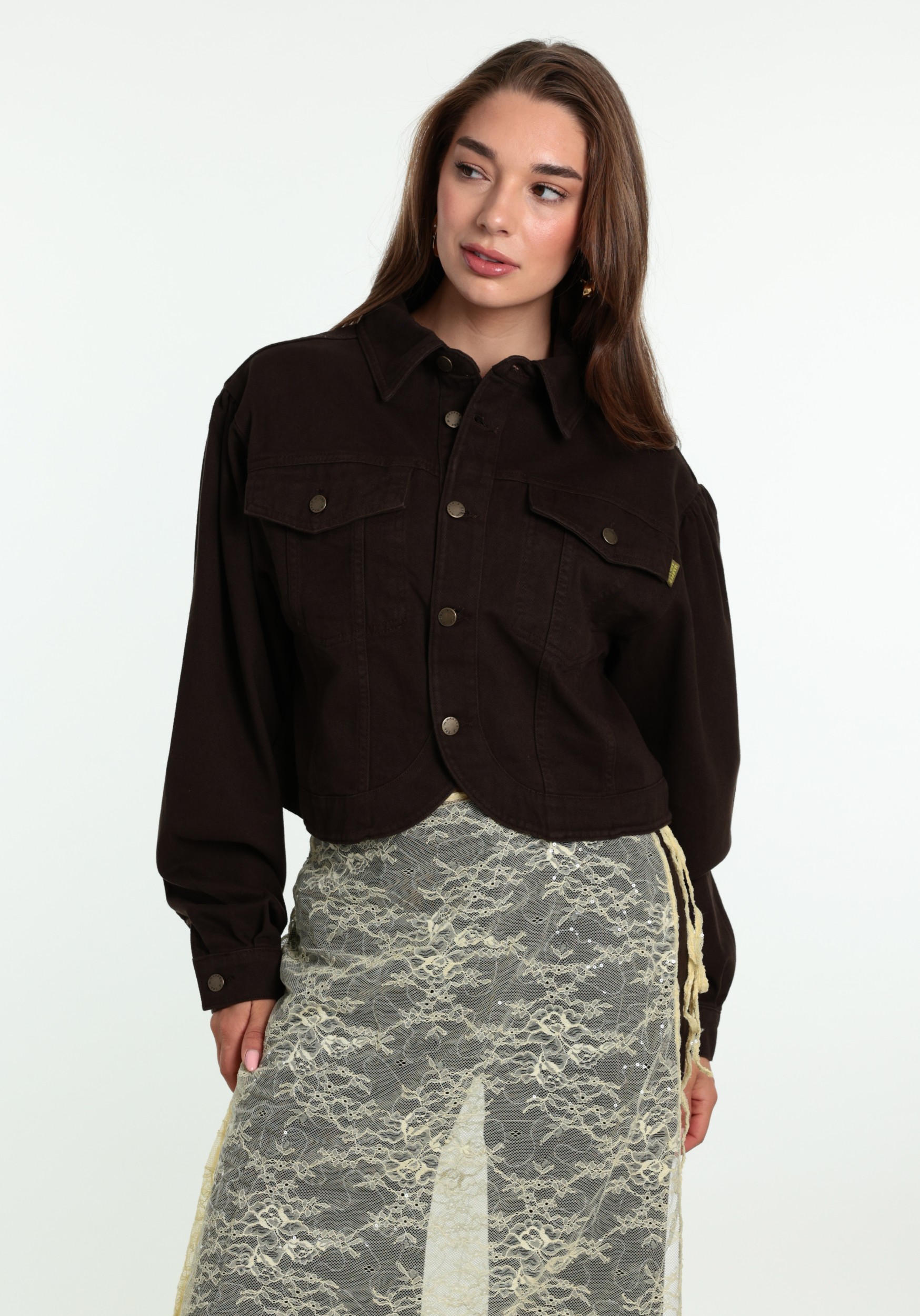Harper & Yve Jacket Nillow AW6D200 Donker bruin