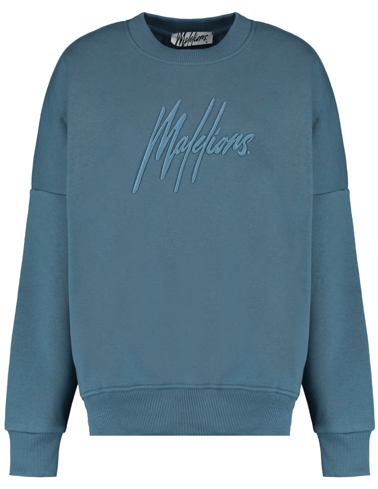 Malelions Sweater Essentials MD1-BF24-05 Raf blauw