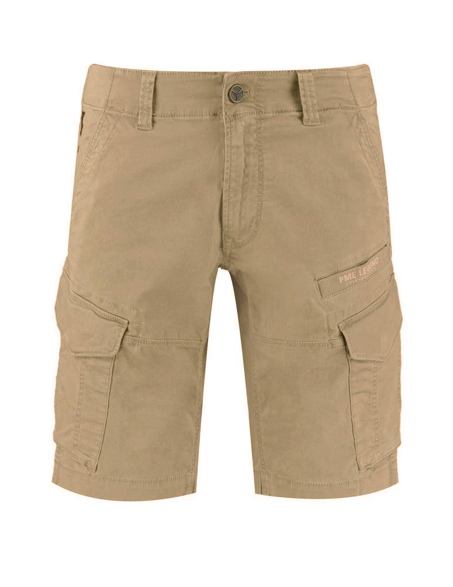 PME Legend Cargo short Nordrop PSH2504661 Donker beige