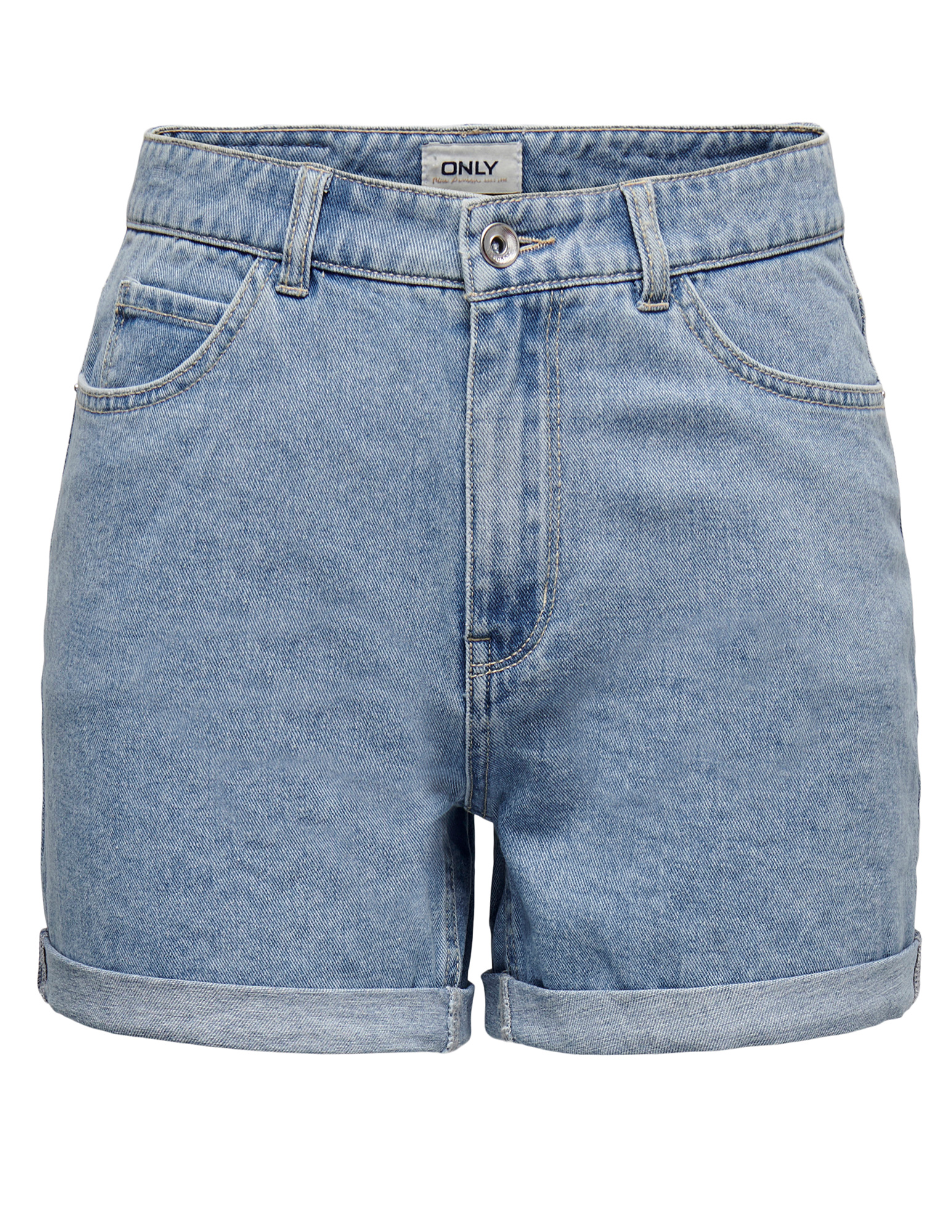 Only Mom short Vega 15230571 Licht blauw